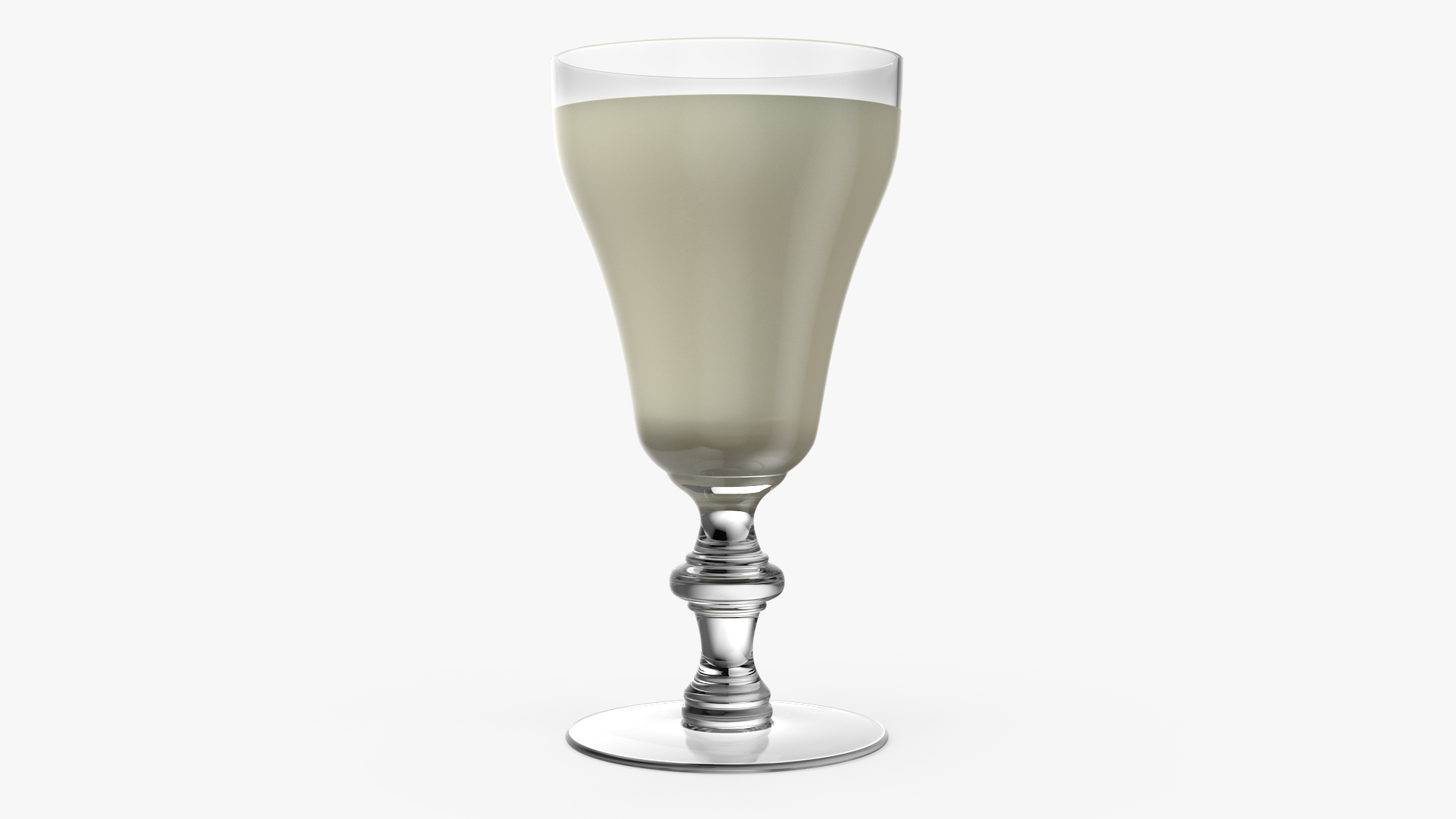 Eggnog Glass 3D