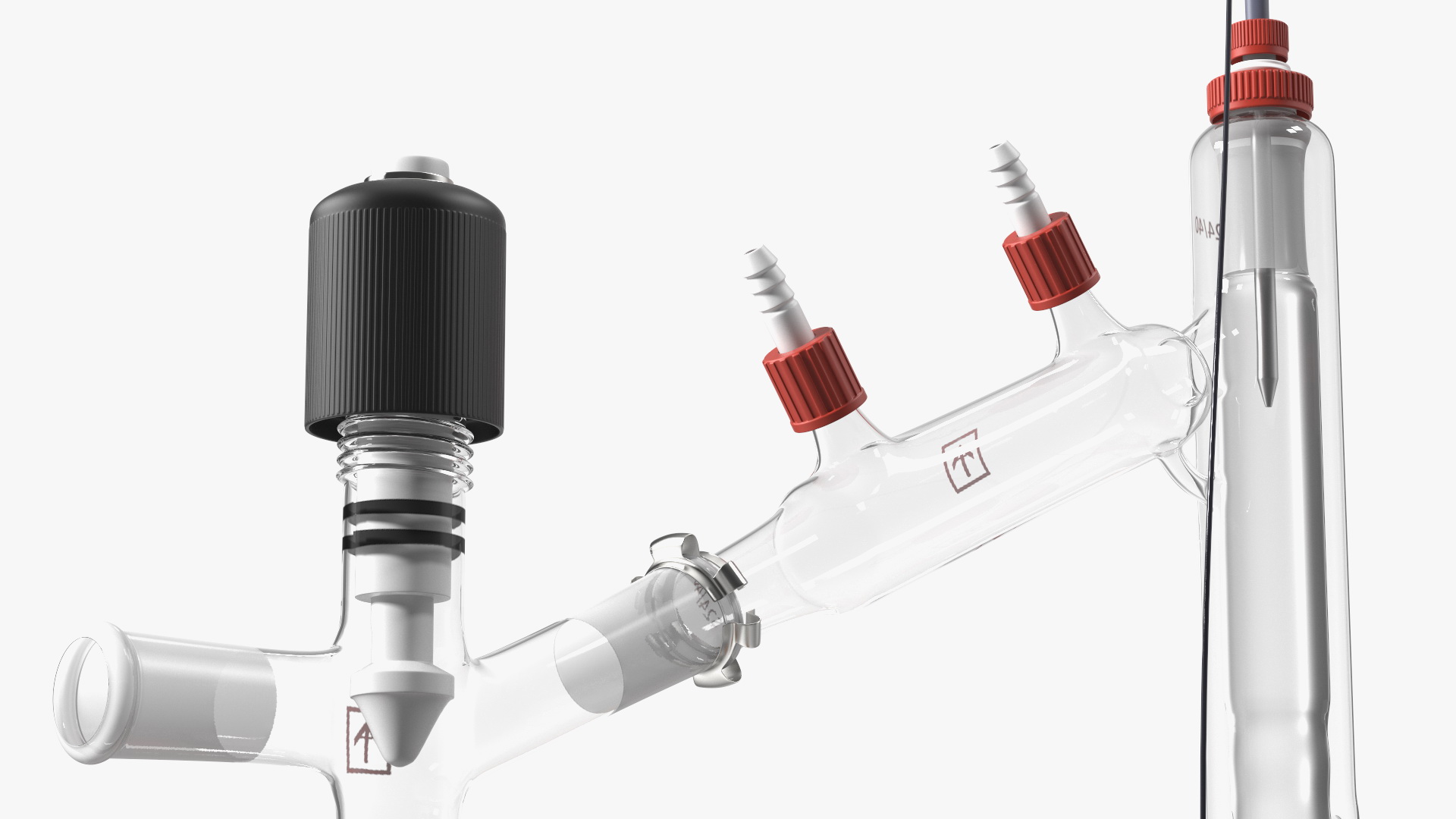 Distillation Kit With Thermometer Kangaroo 3D