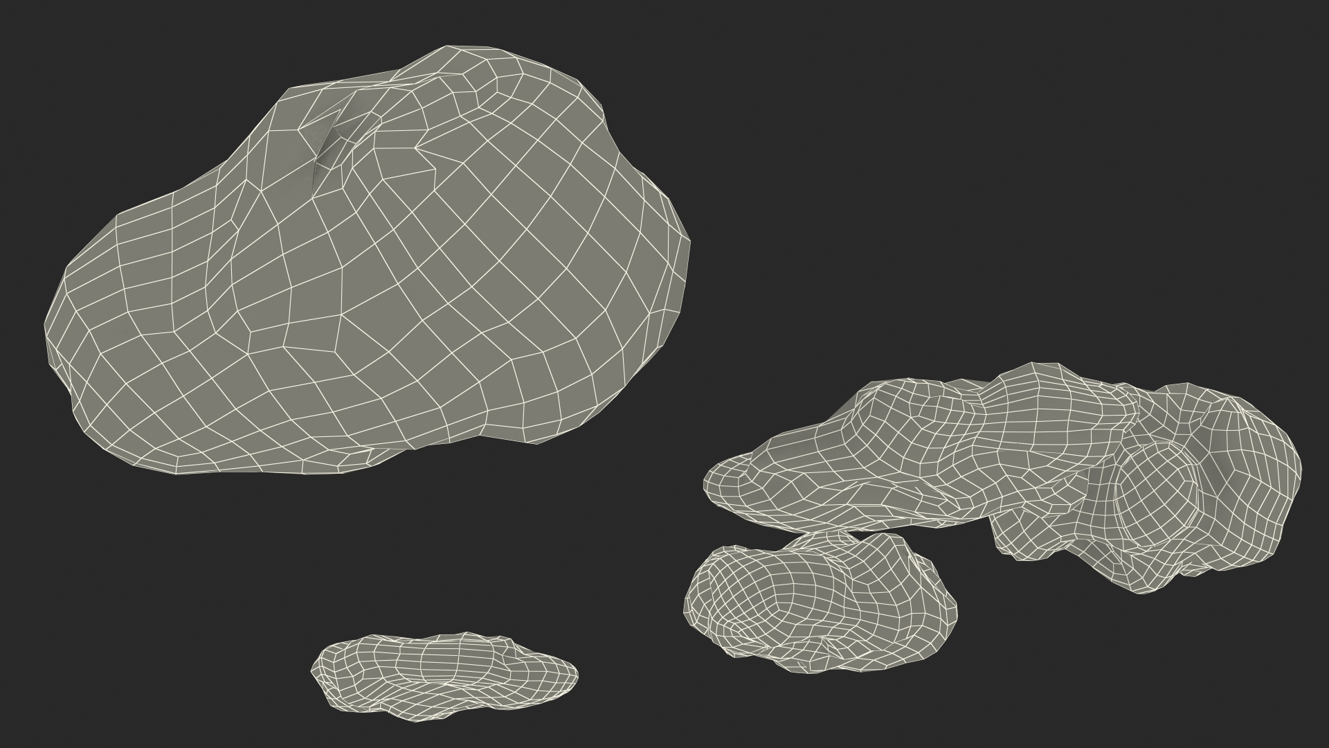 3D model Metallic Copper Small Minerals