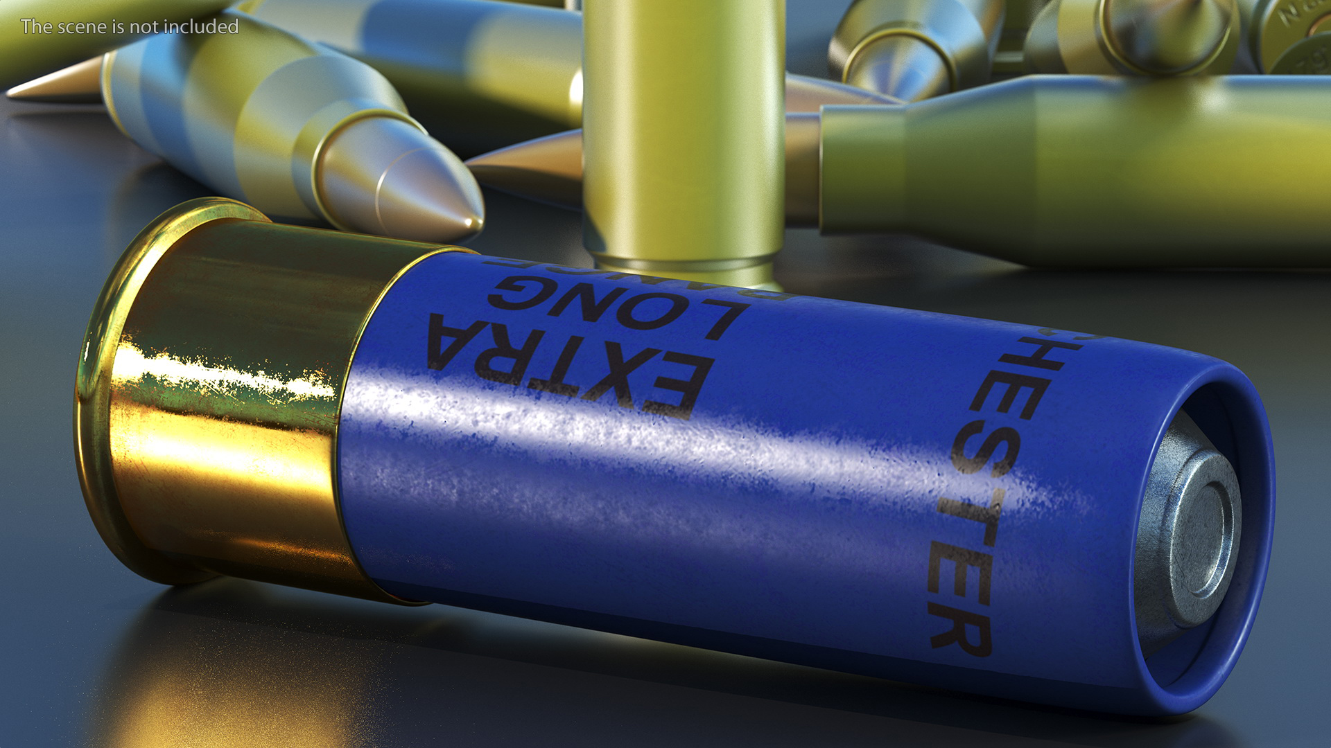 3D Shotgun Slug Shell model