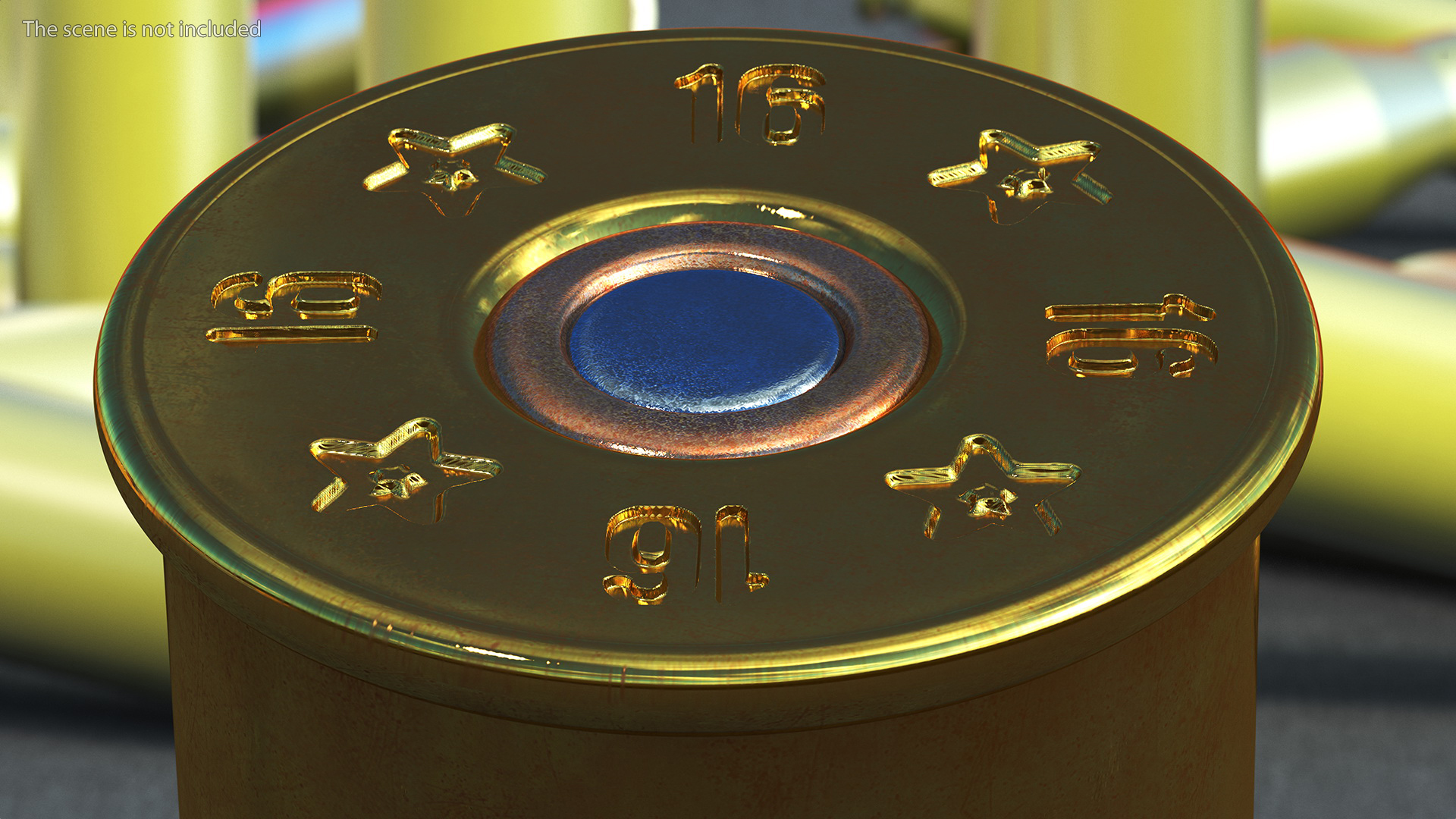 3D Shotgun Slug Shell model