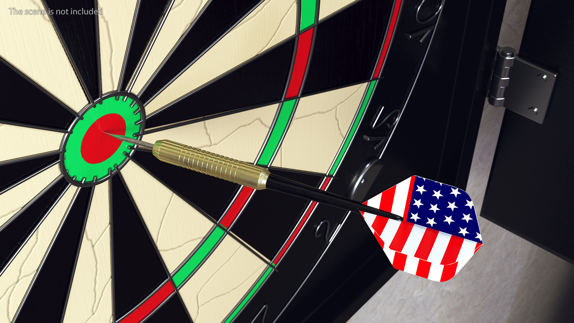 3D model American Flag Themed Dart
