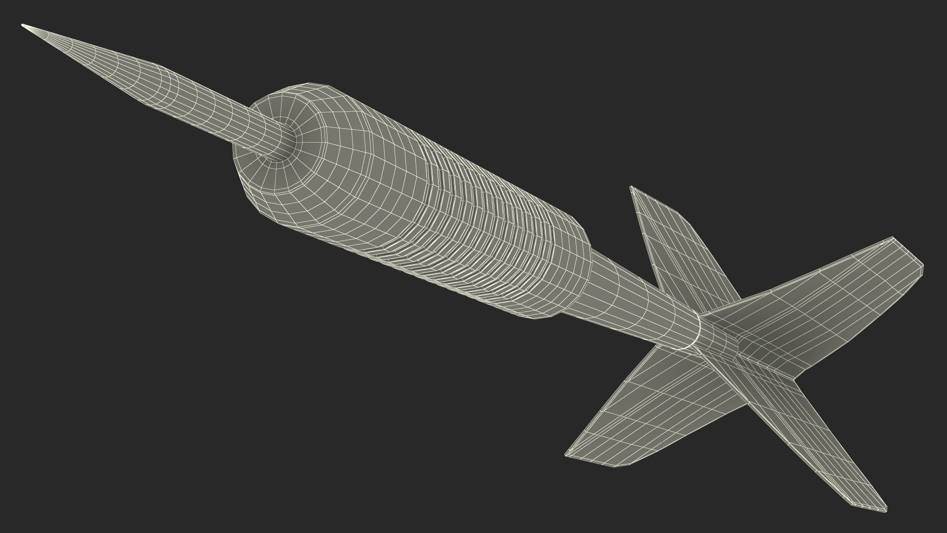 3D model American Flag Themed Dart