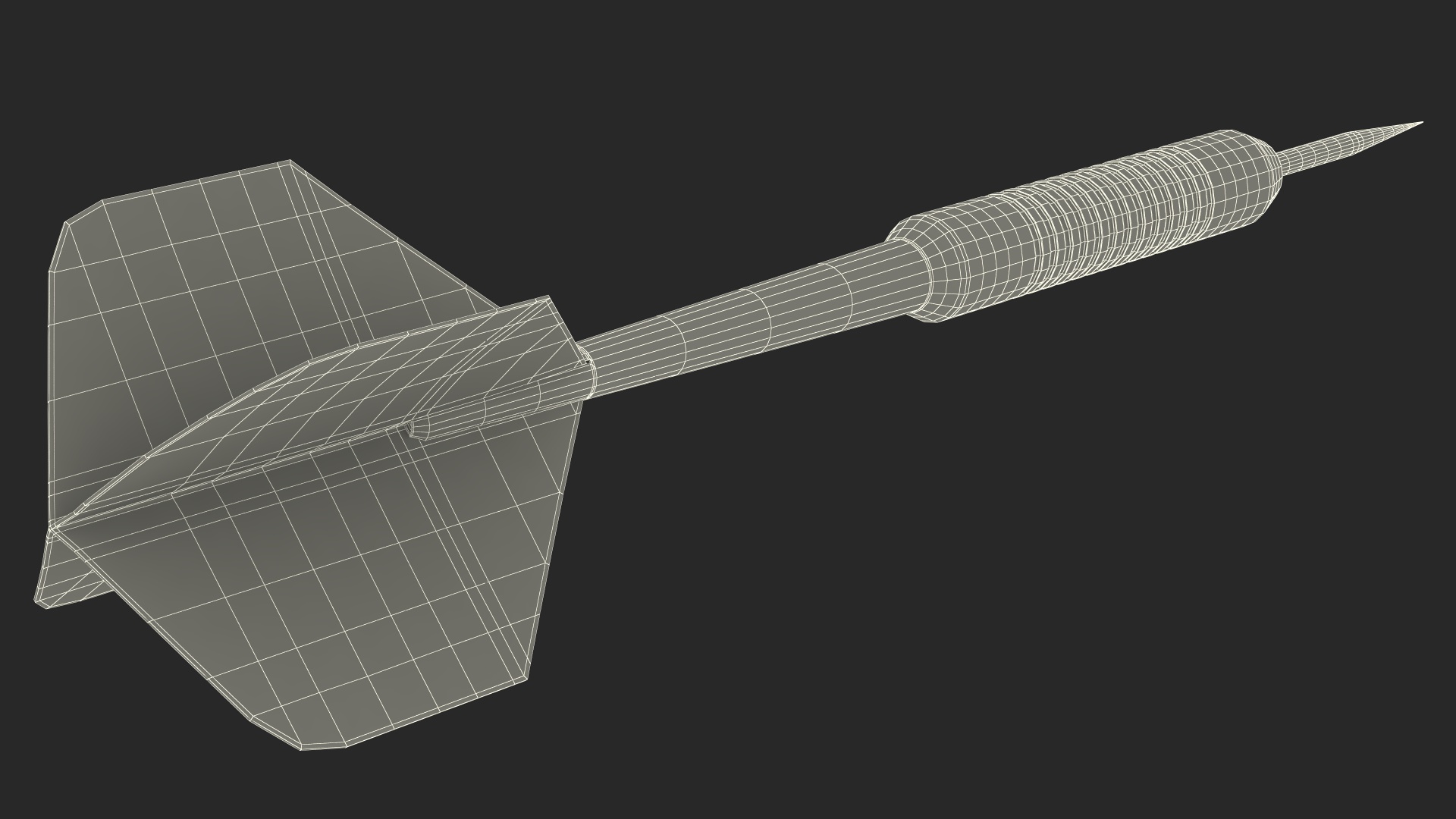 3D model American Flag Themed Dart