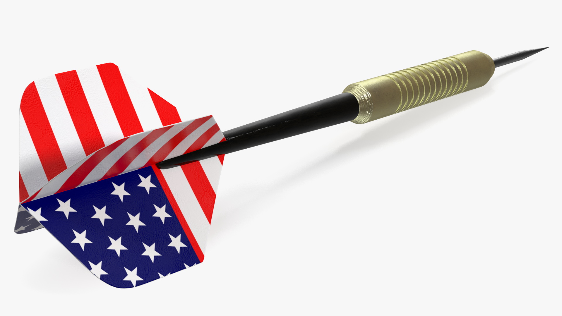 3D model American Flag Themed Dart