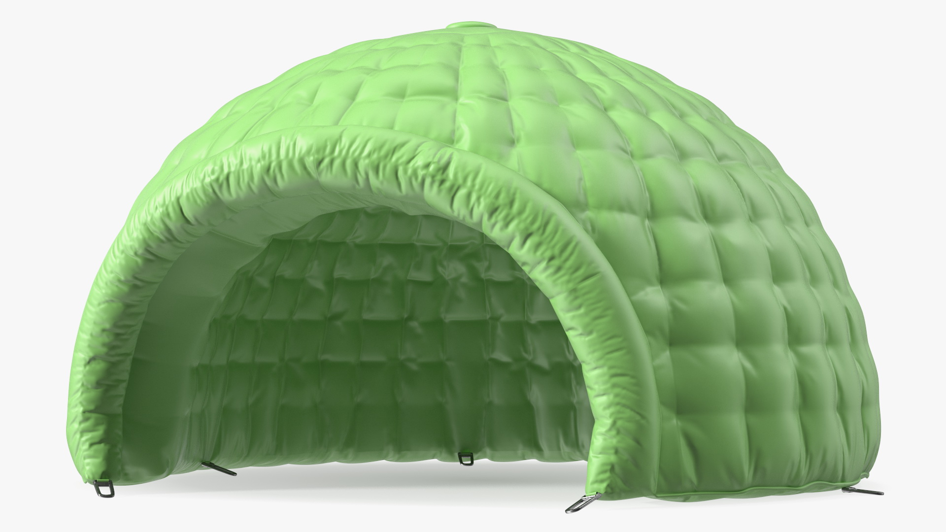 Inflatable Dome Shelter Green 3D model