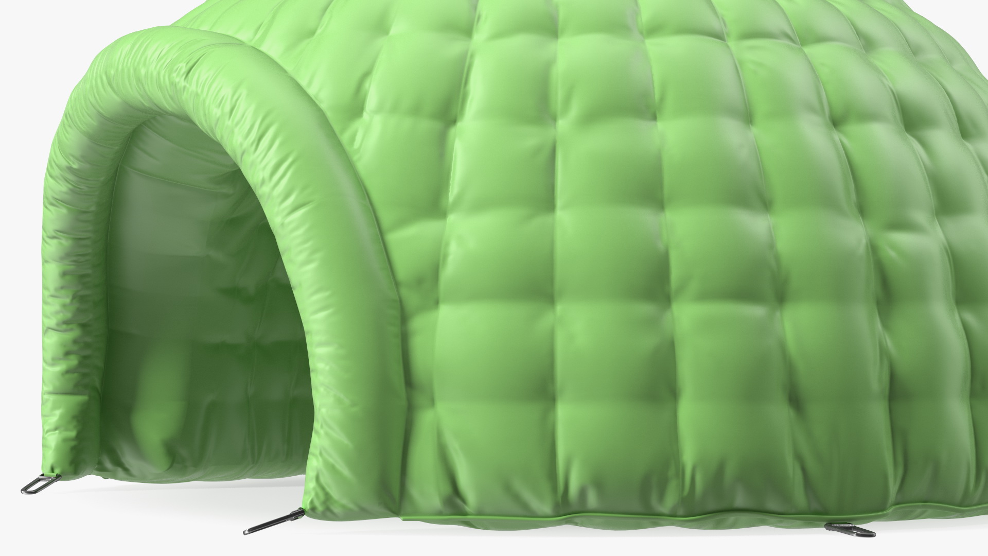 Inflatable Dome Shelter Green 3D model