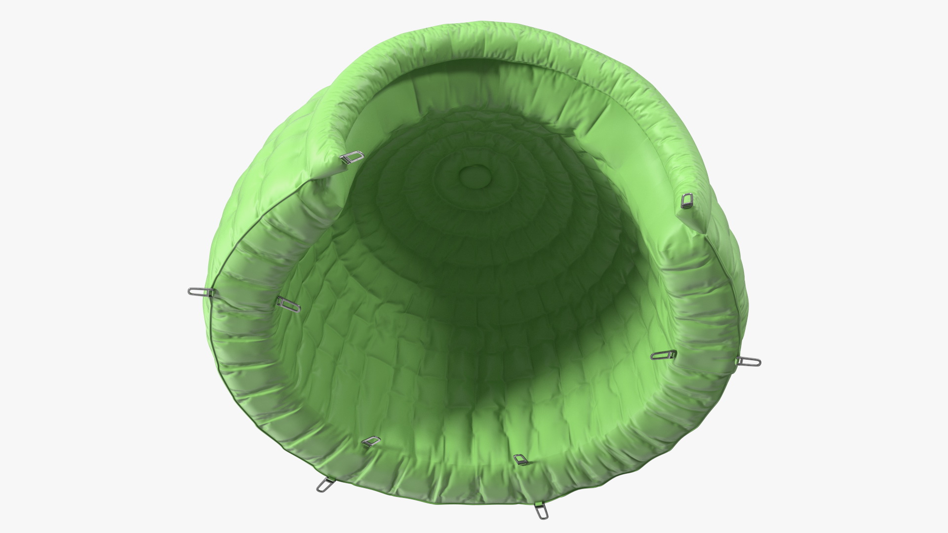 Inflatable Dome Shelter Green 3D model
