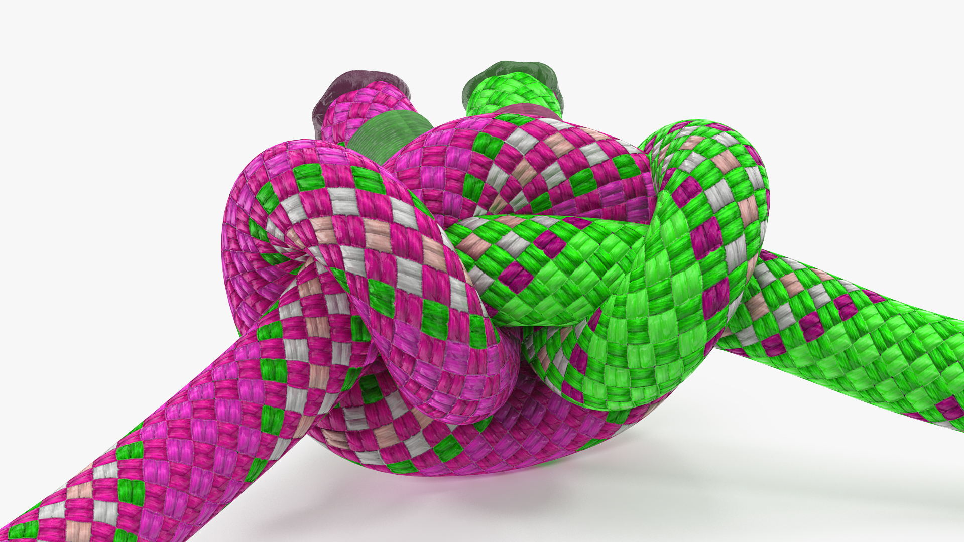 3D Alpine Butterfly Bend Knot