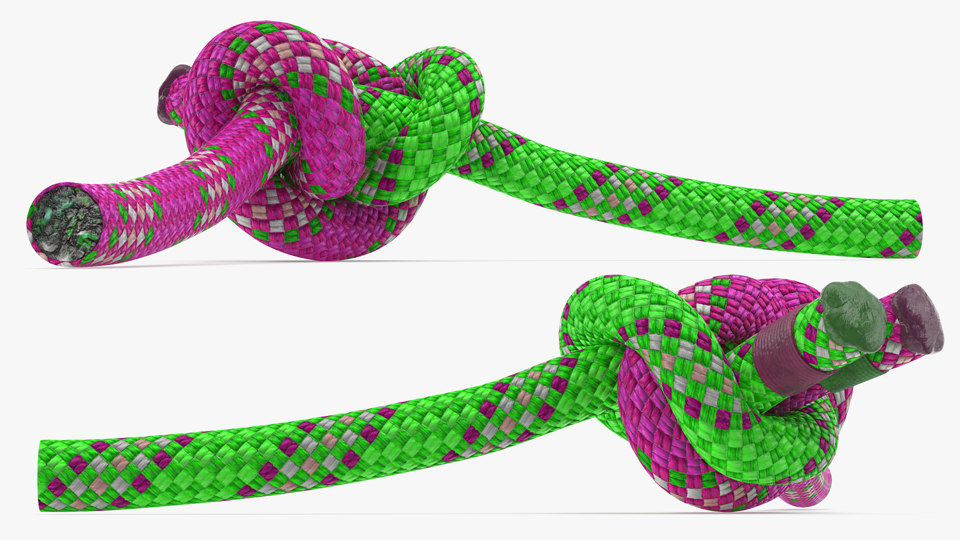3D Alpine Butterfly Bend Knot