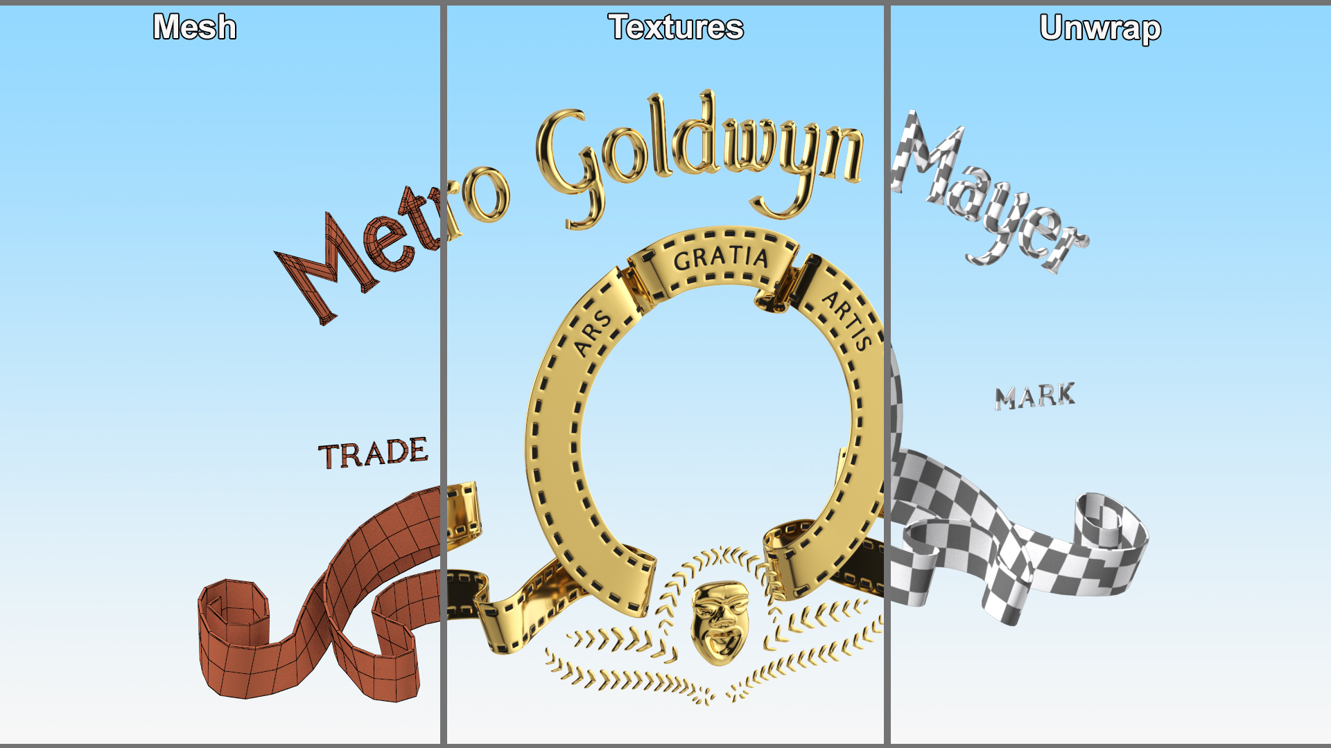 Metro Goldwyn Mayer 3D model