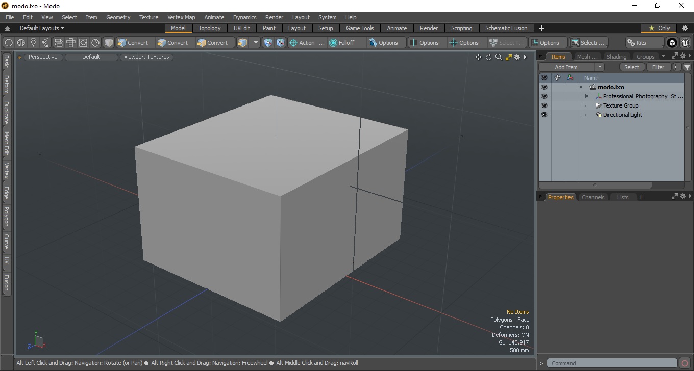 3D Professional Photography Studio