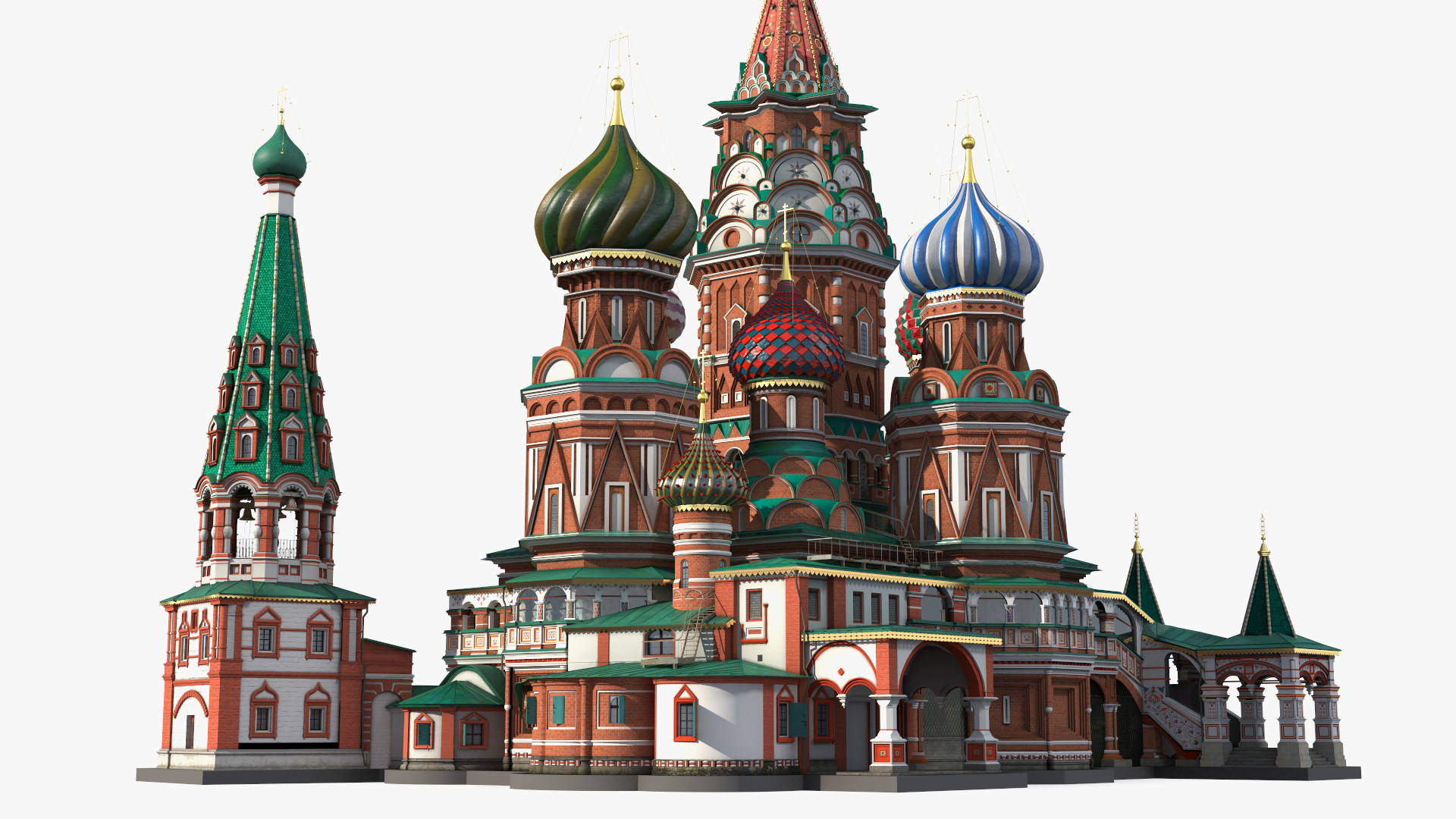 Saint Basils Cathedral Moscow 3D model