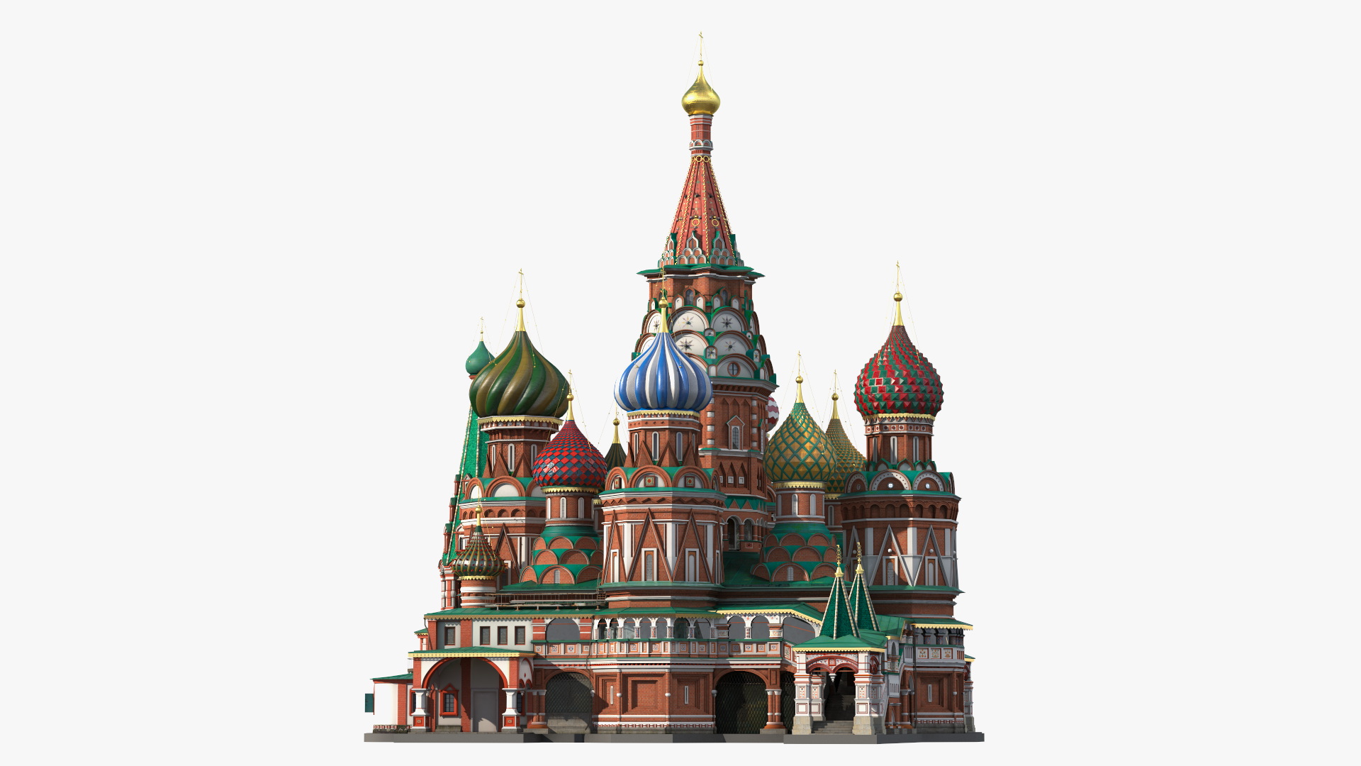 Saint Basils Cathedral Moscow 3D model