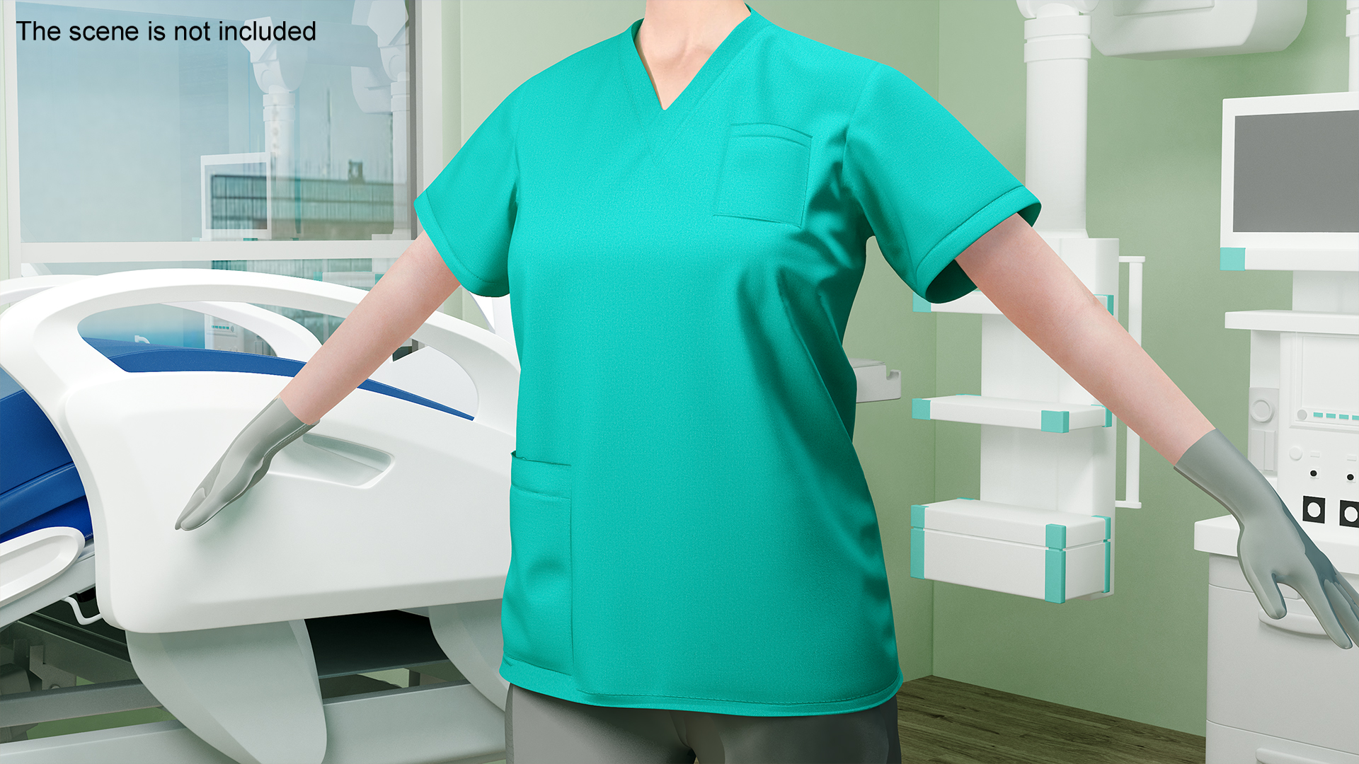 3D Medical Nurse T Shirt