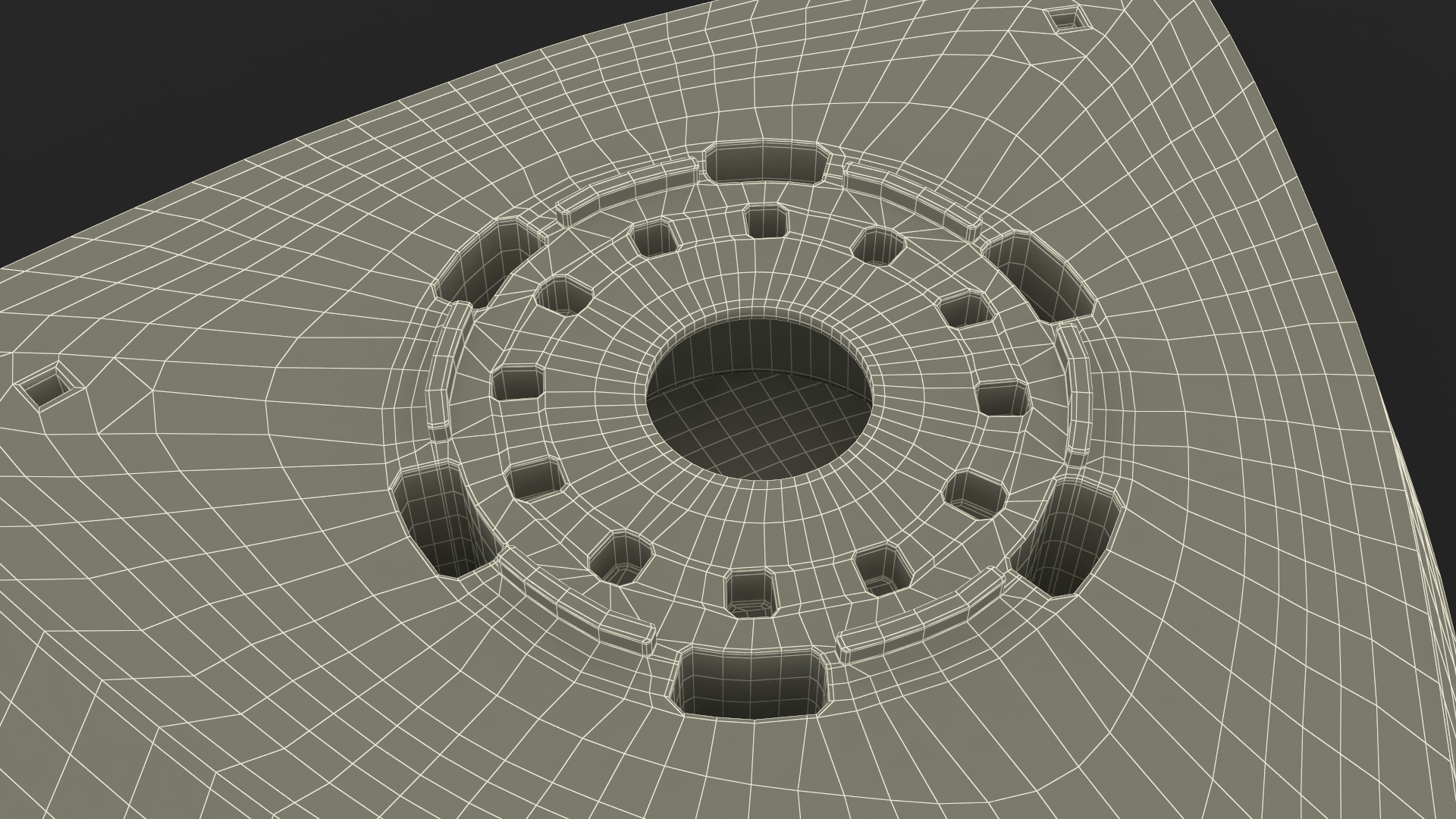 Delta Sanding Pad 3D