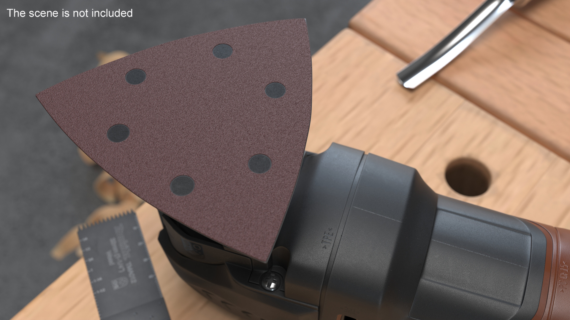 Delta Sanding Pad 3D
