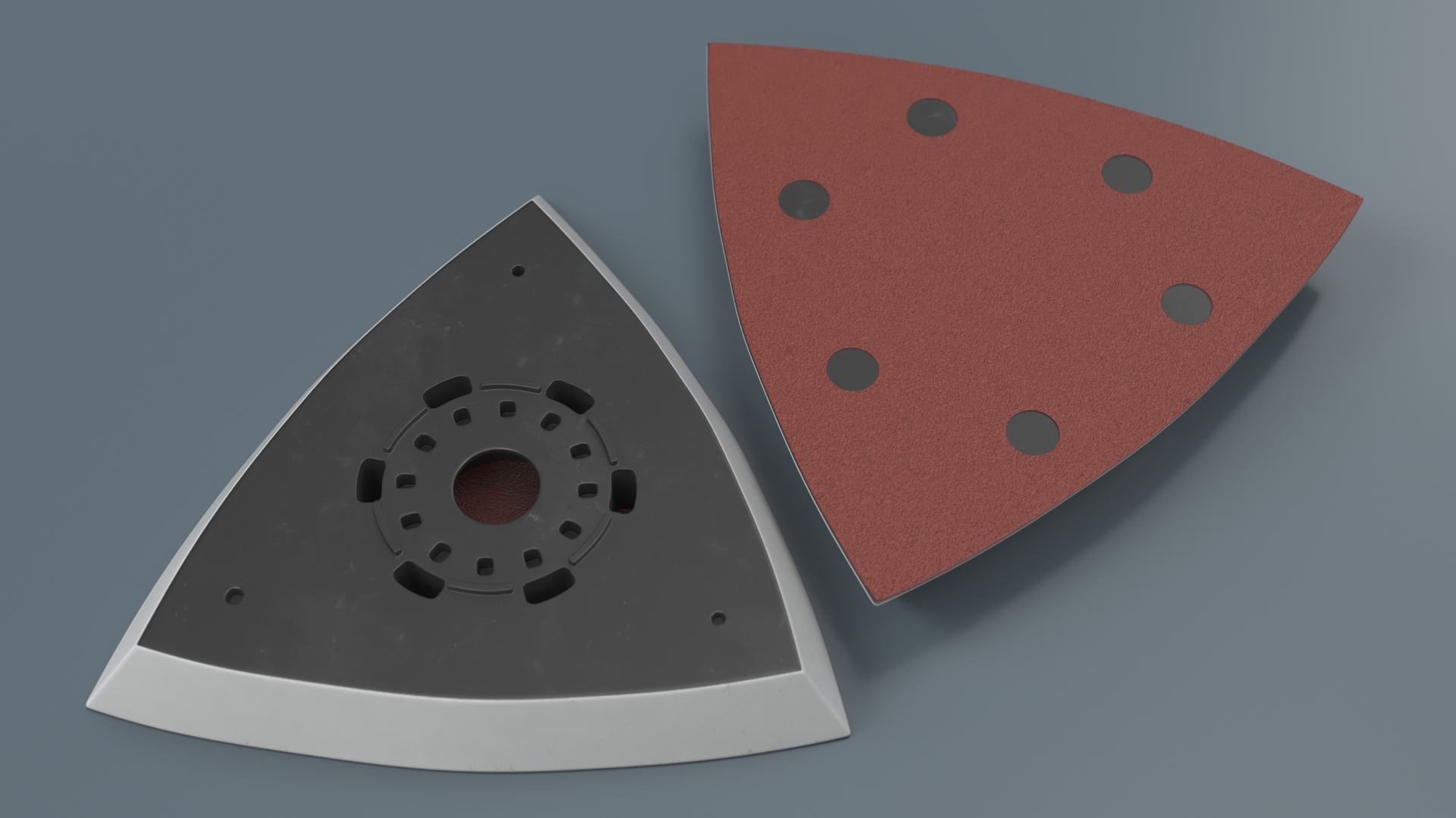 Delta Sanding Pad 3D