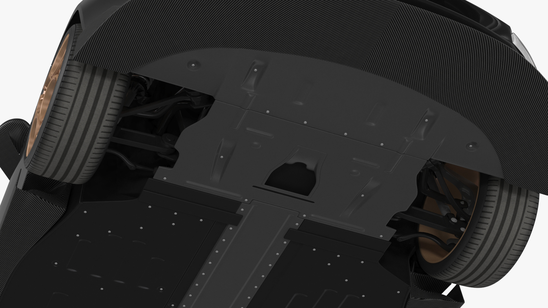 3D Luxury Sports Coupe Concept Black model