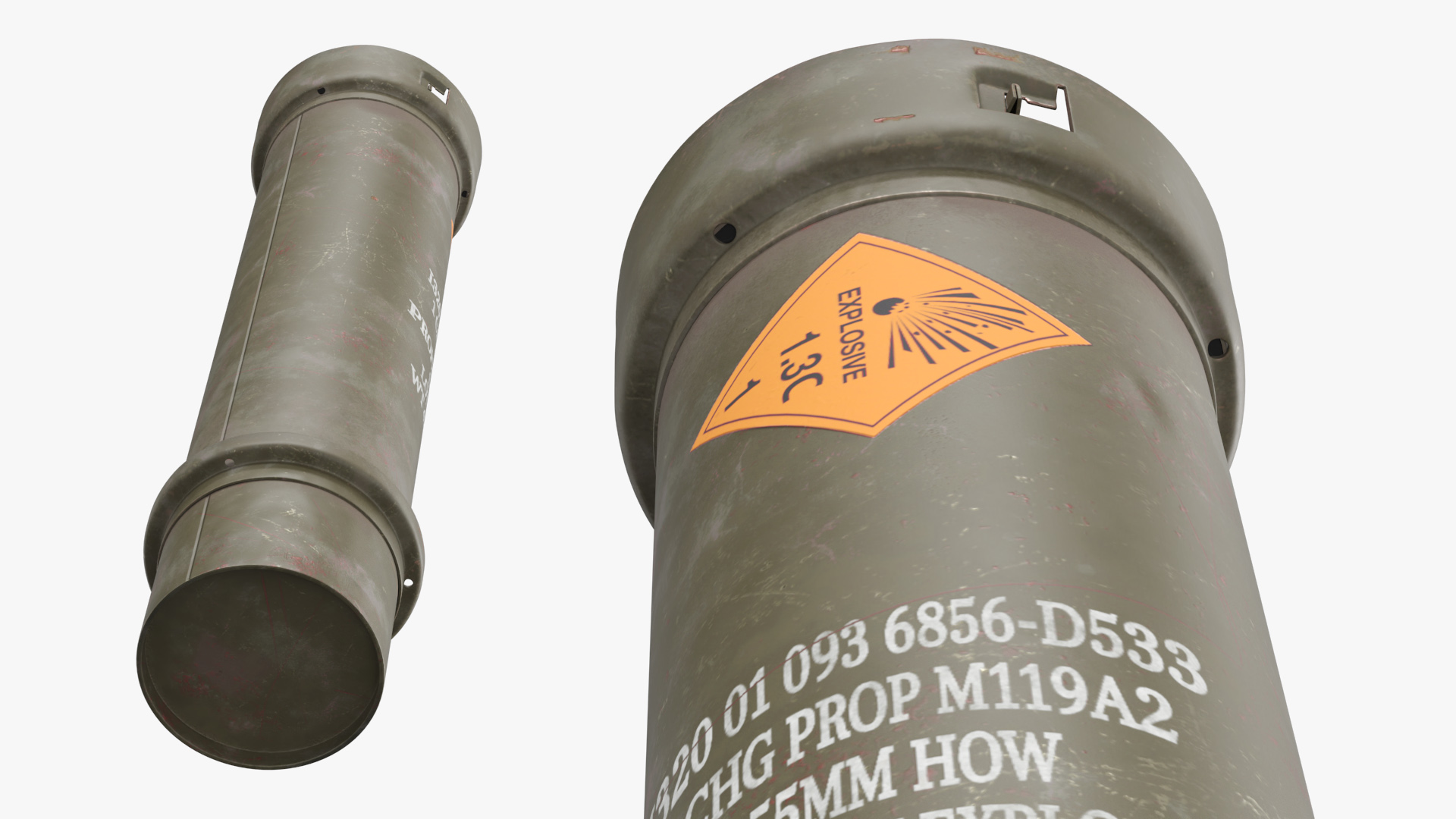 Military Propellant Storage Tube, view 4