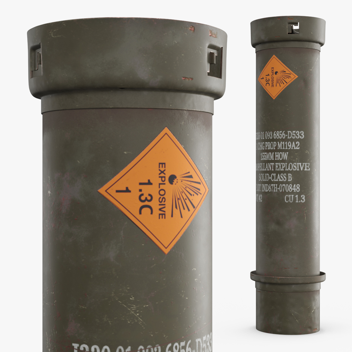 Military Propellant Storage Tube
