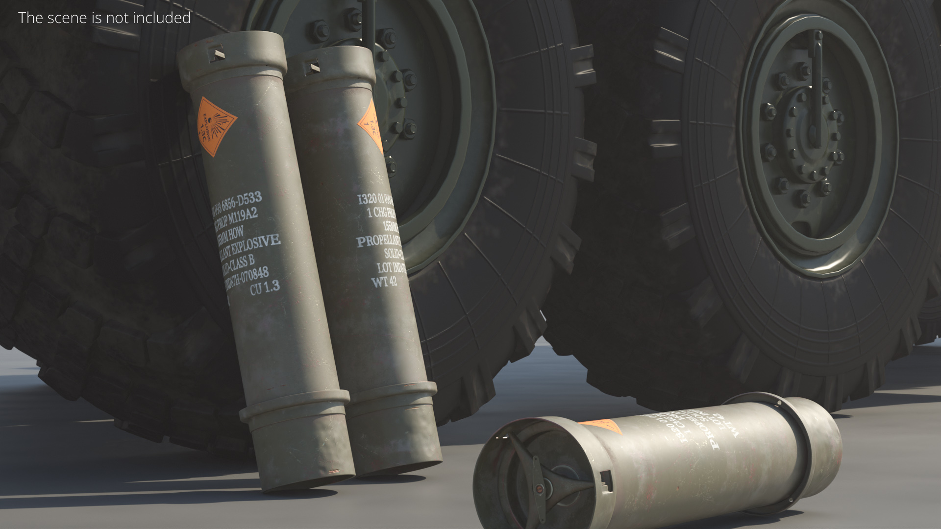 Military Propellant Storage Tube, view 2