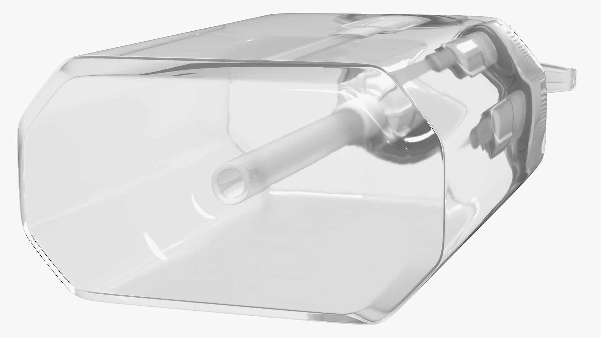 3D Empty Bottle with Dispenser Cap