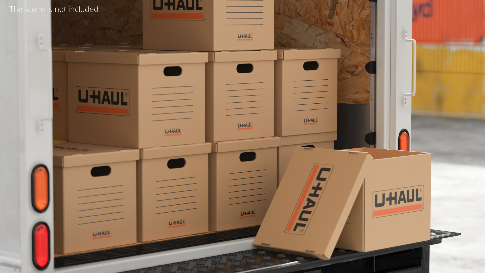 U Haul File Storage Box, view 5