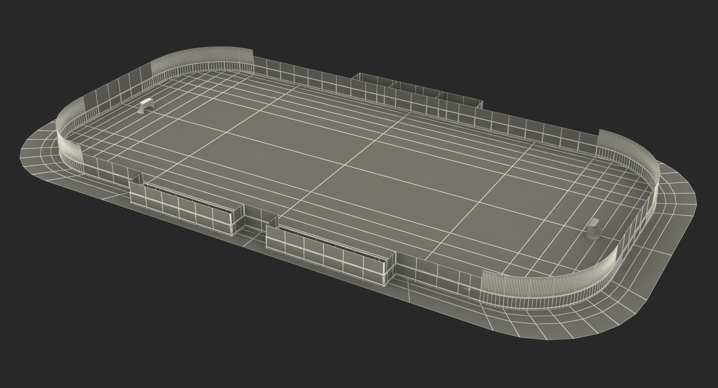 3D model Ice Hockey Rink