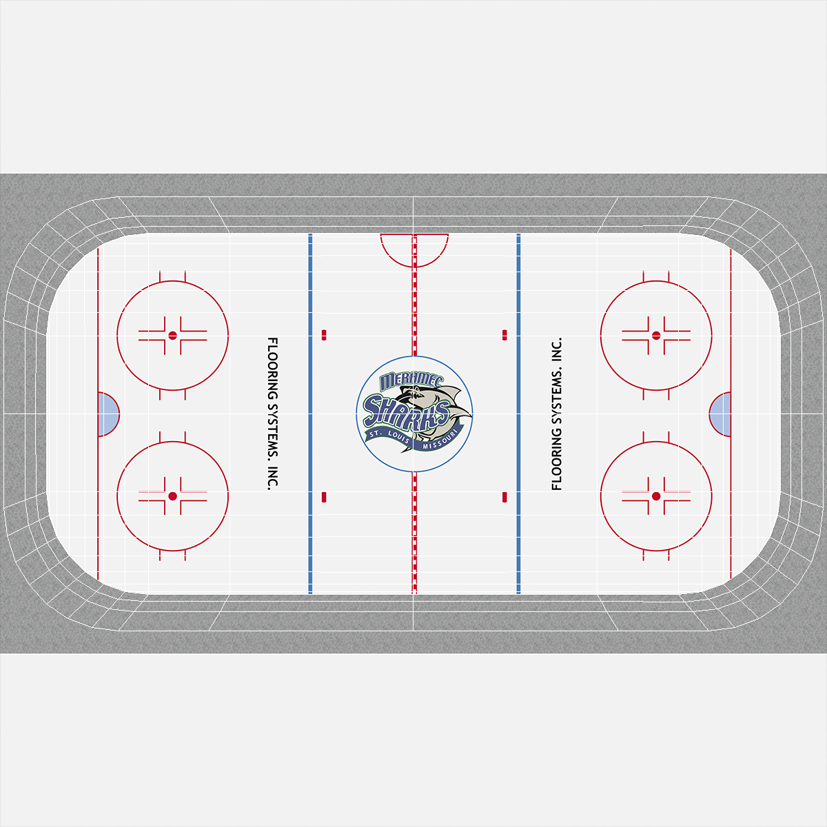 3D model Ice Hockey Rink
