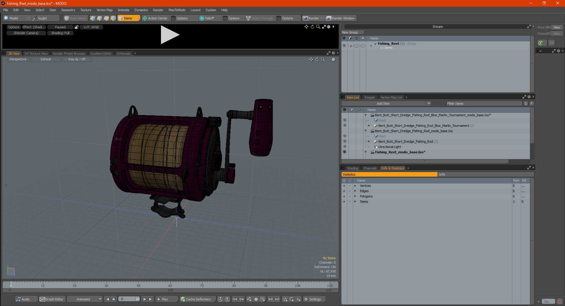 Fishing Reel 3D