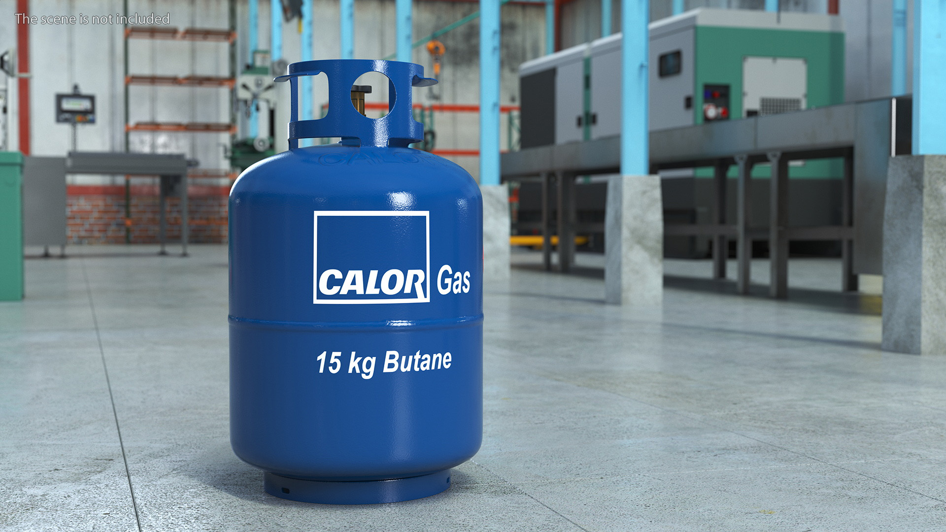 3D model Propane Gas Cylinder Tank