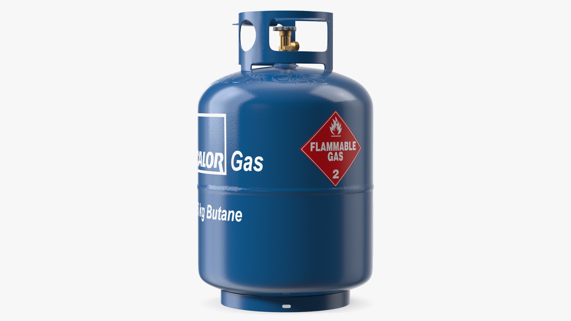 3D model Propane Gas Cylinder Tank