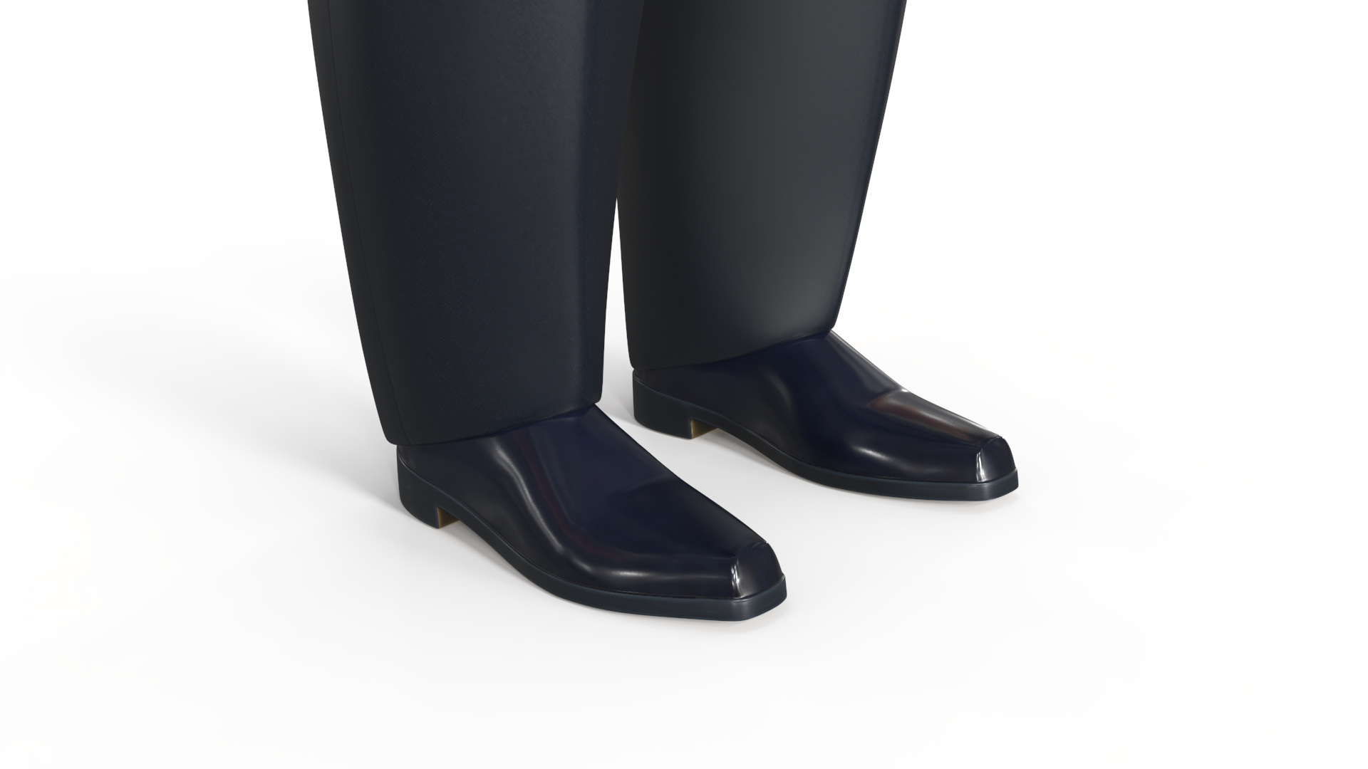 3D model Mr Monopoly Mascot Rigged