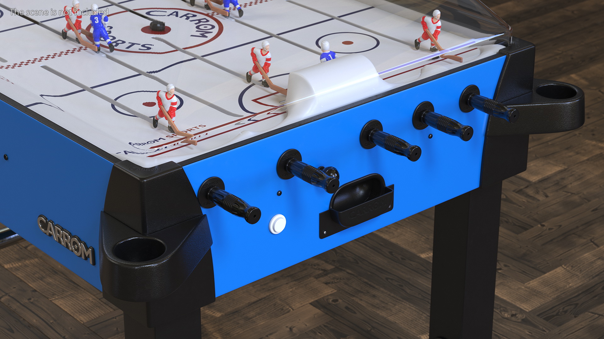 3D model Carrom Signature Stick Hockey Table