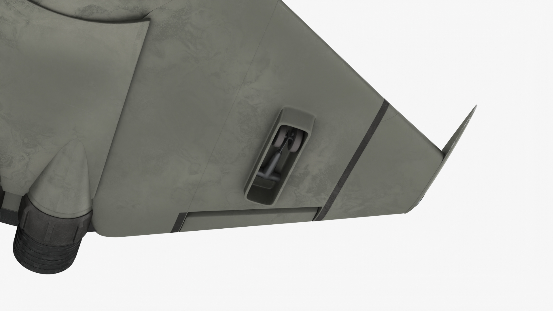 3D model Futuristic Stealth Fighter Aircraft
