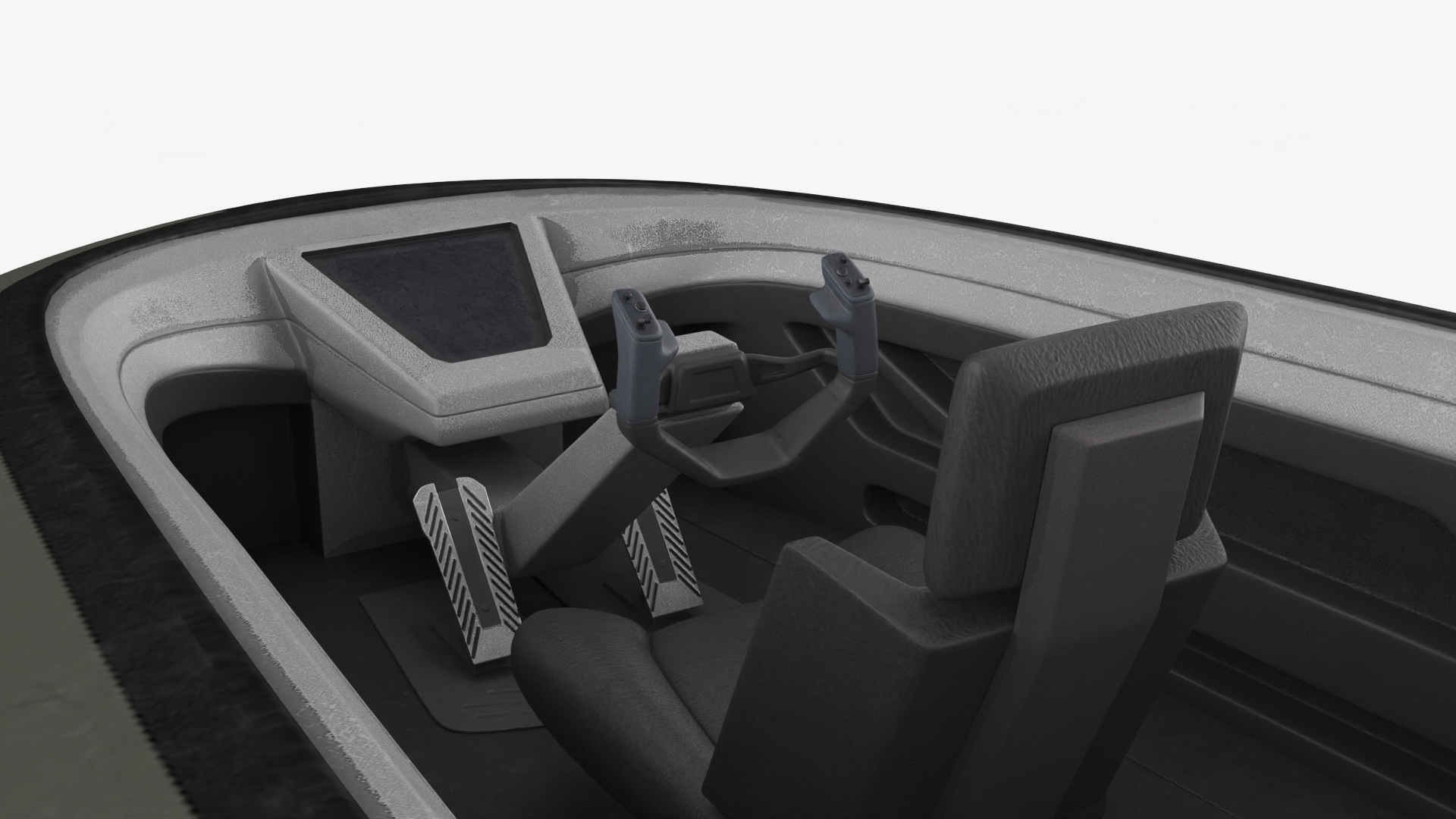3D model Futuristic Stealth Fighter Aircraft