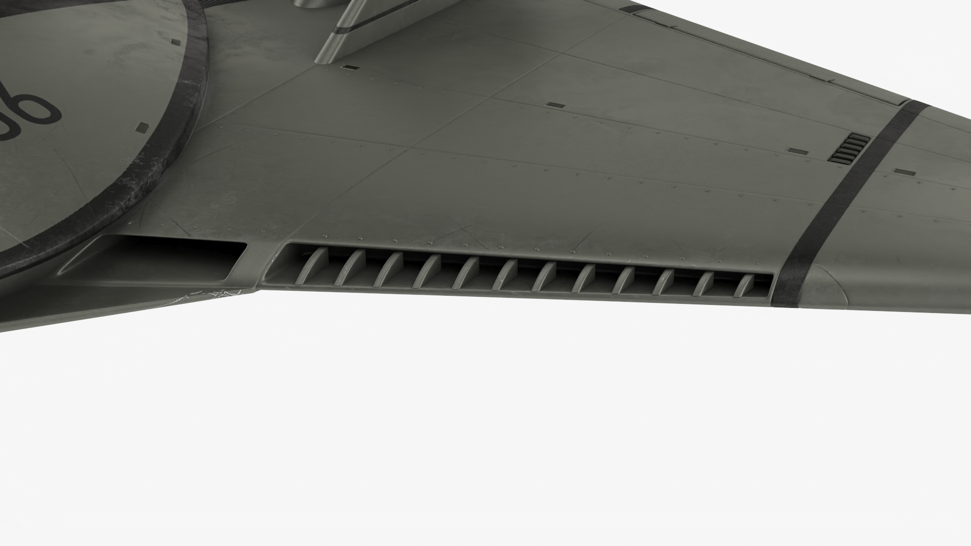 3D model Futuristic Stealth Fighter Aircraft