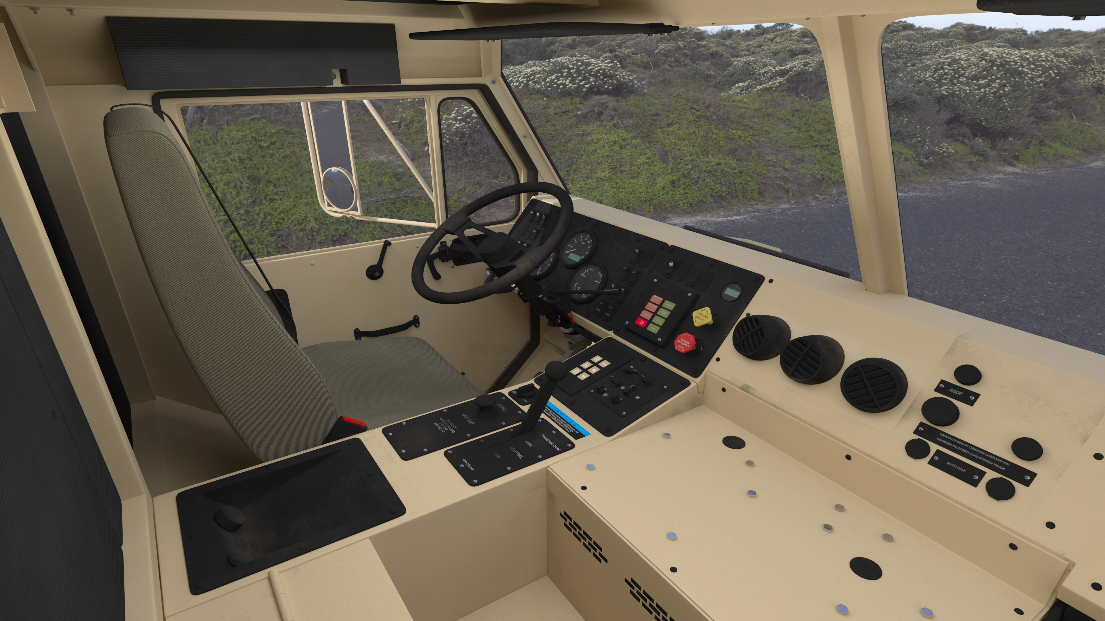 Oshkosh HEMTT M985A4 Cargo Truck Desert, view 10