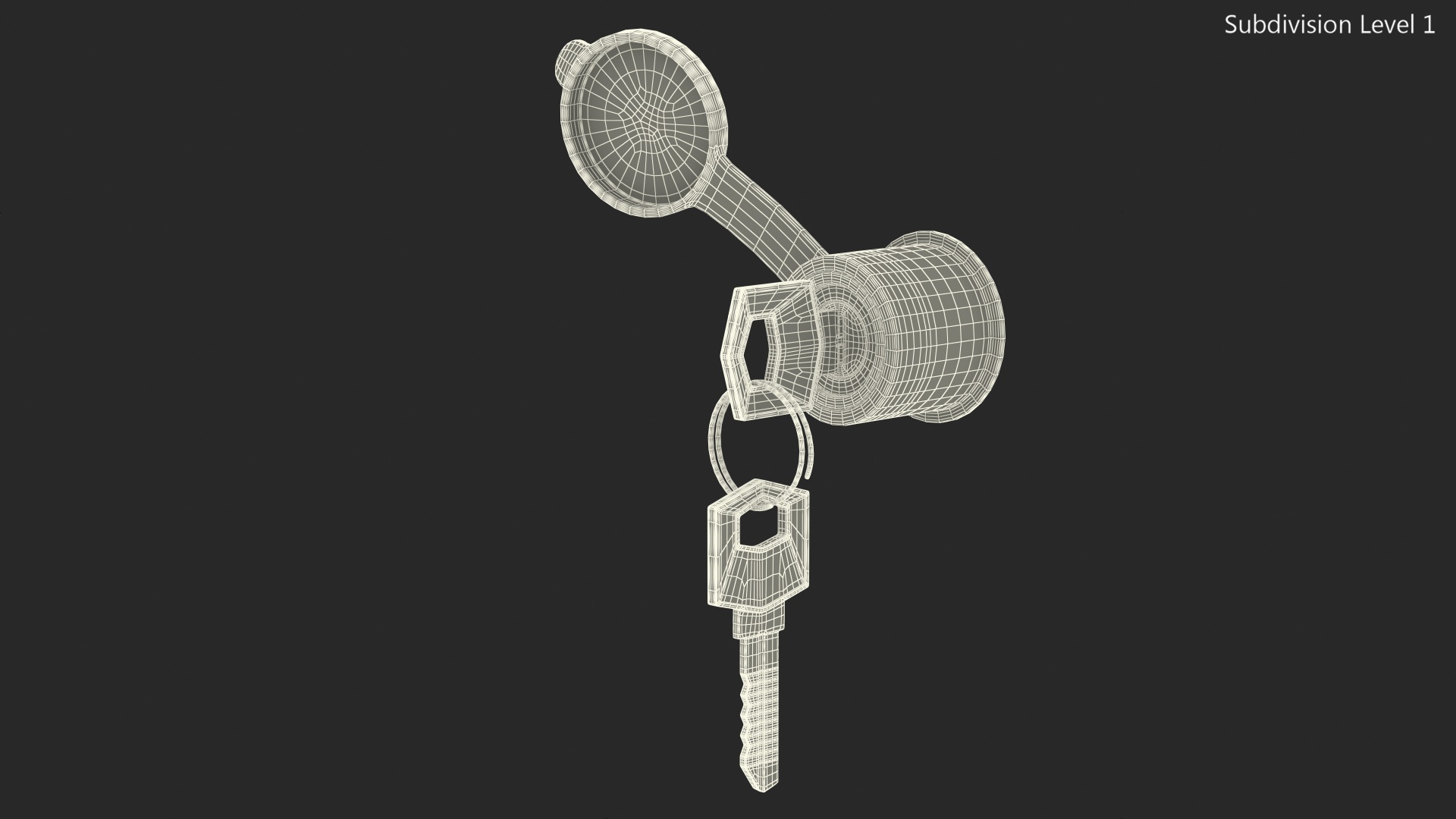 3D Security Keys model