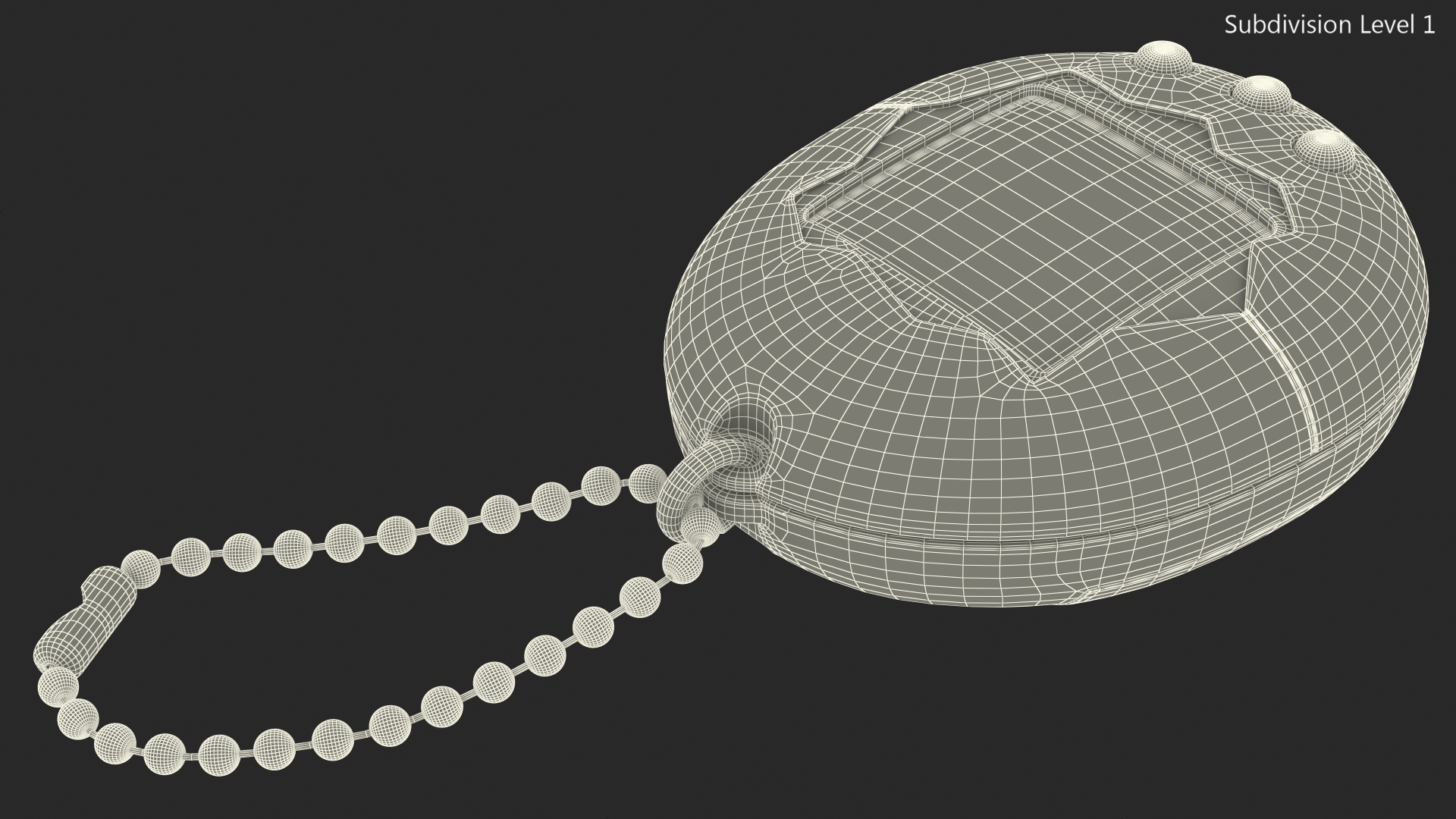 Electronic Digital Pet Violet 3D model