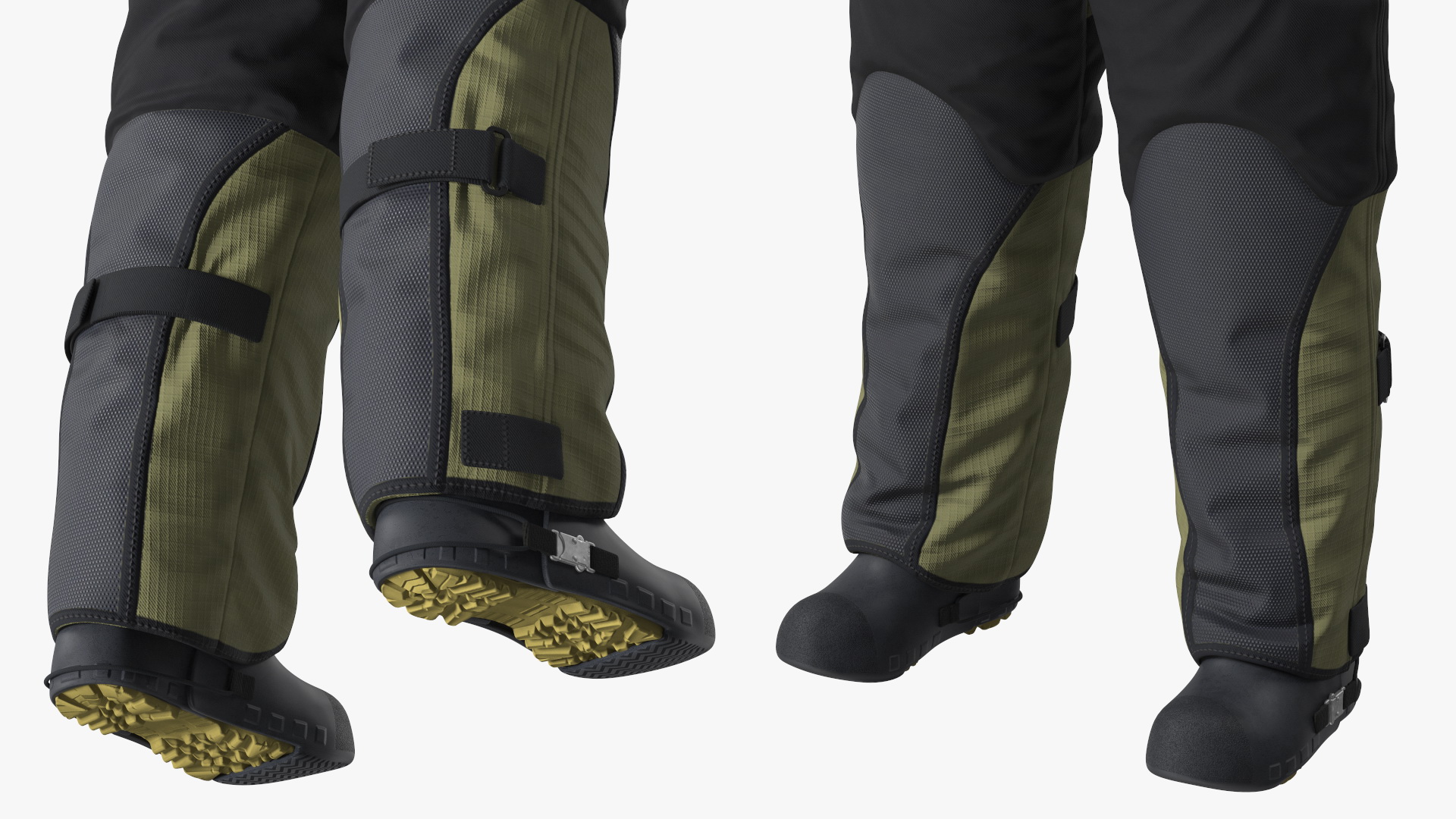 3D EOD 10 Bomb Suit Gloved model