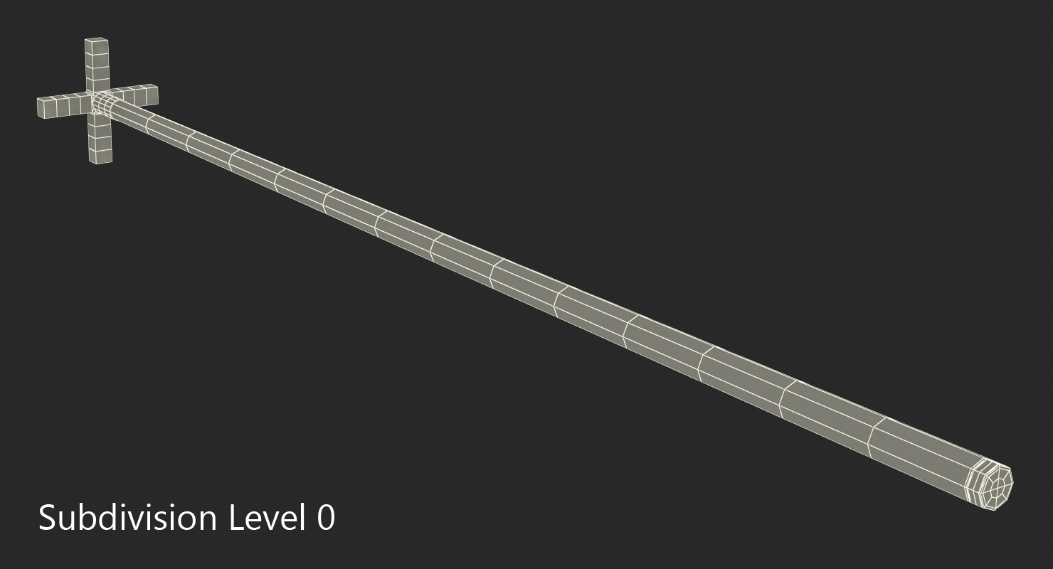 Cross Rests for Snooker Pool and Billiards 3D