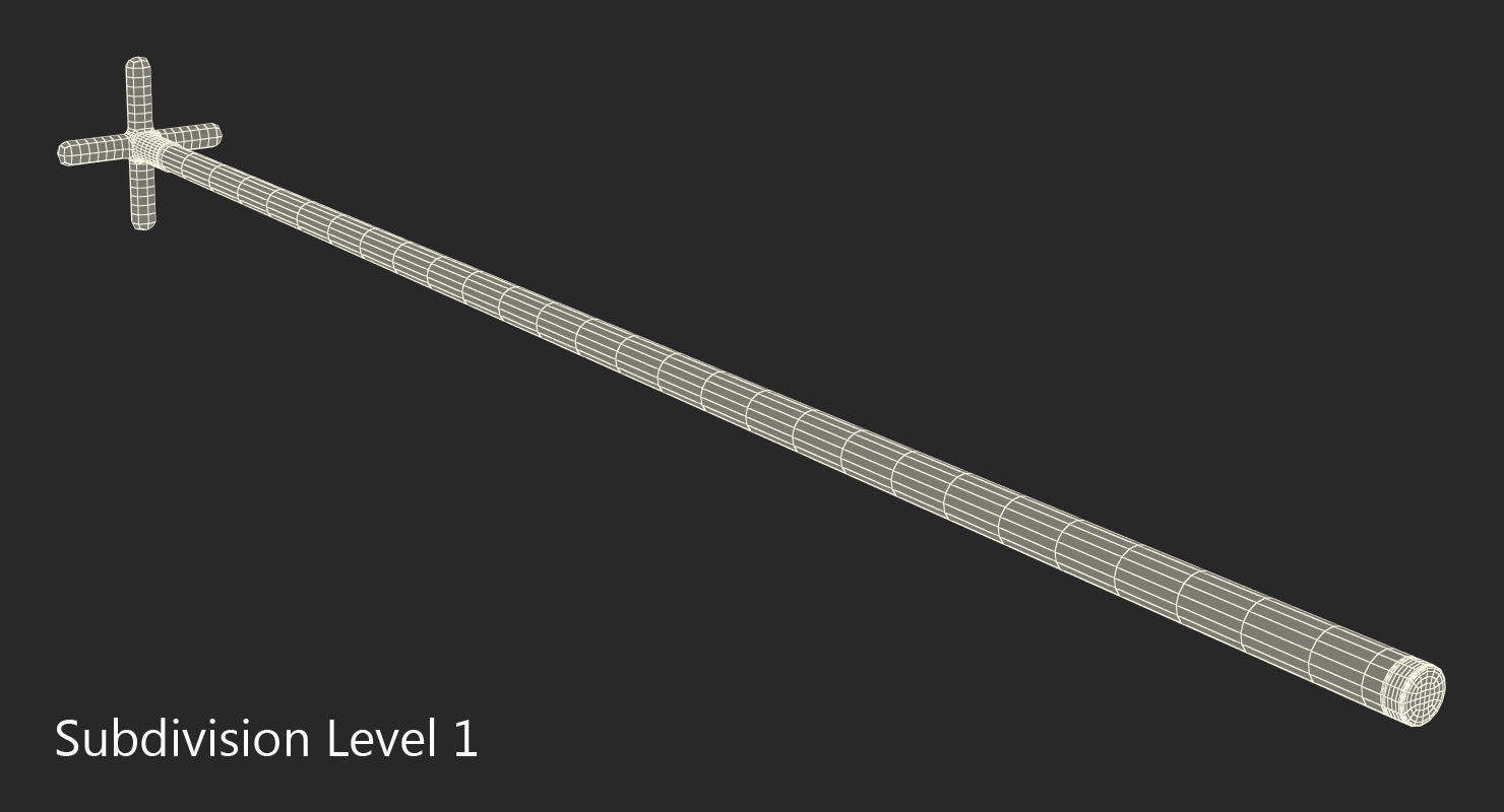 Cross Rests for Snooker Pool and Billiards 3D