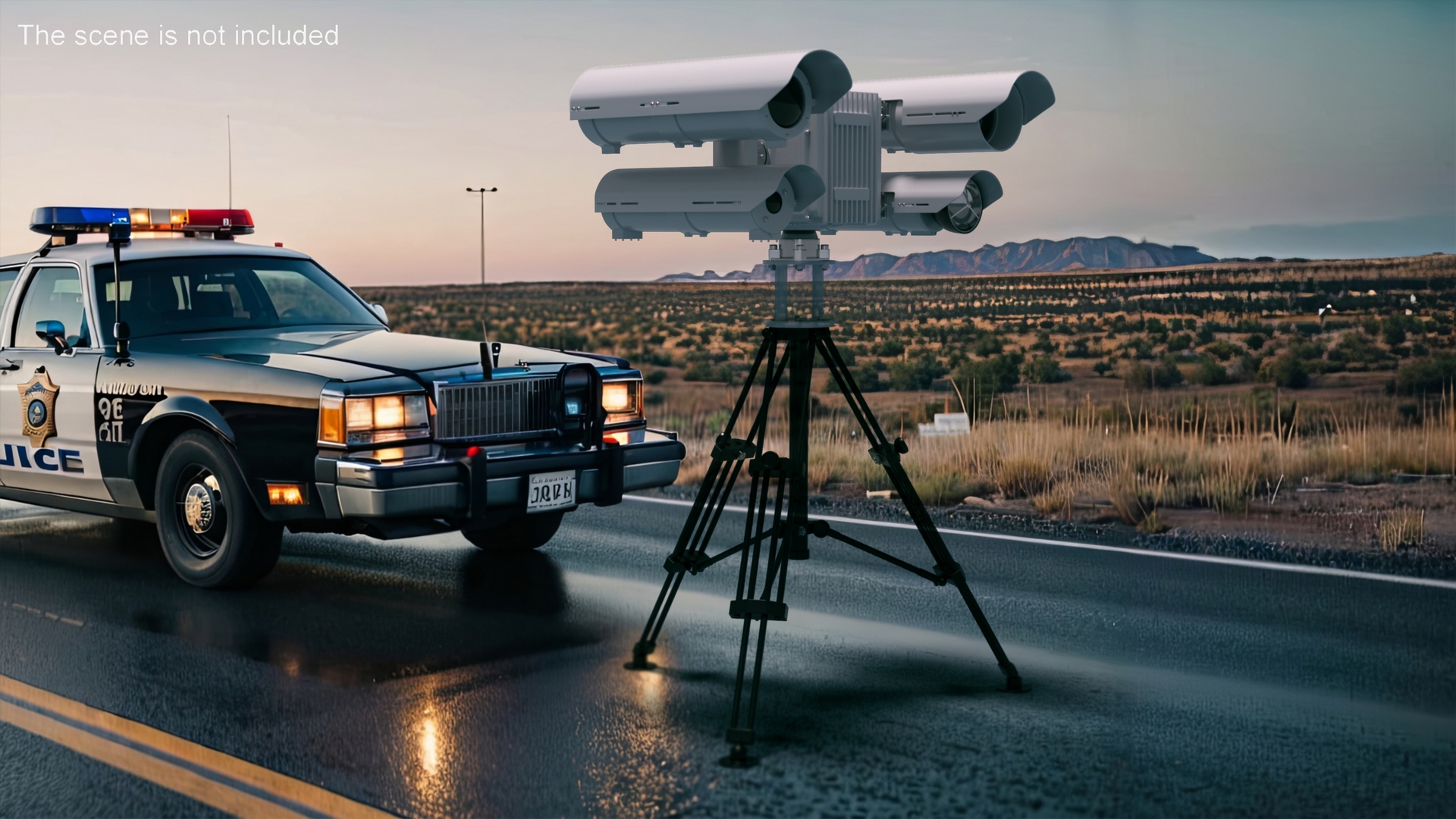 3D Tripod for Security Camera