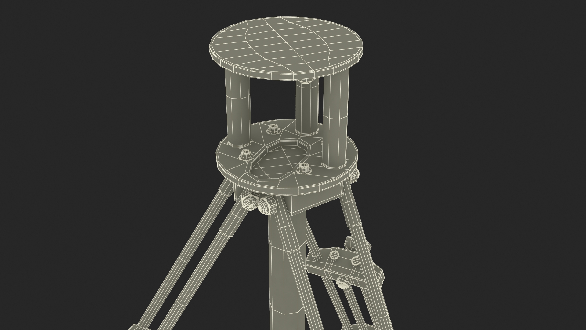 3D Tripod for Security Camera