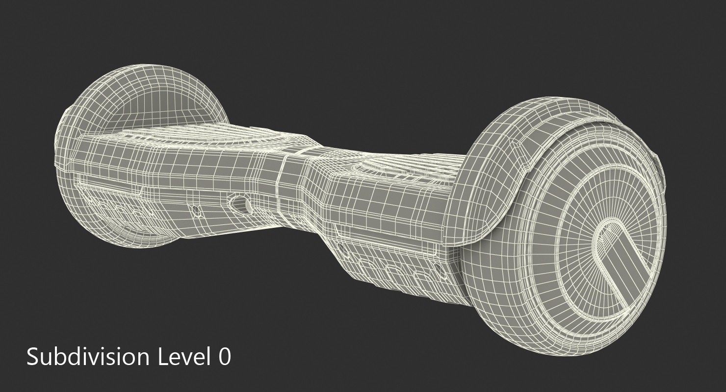 3D Gyroscooter Rigged model