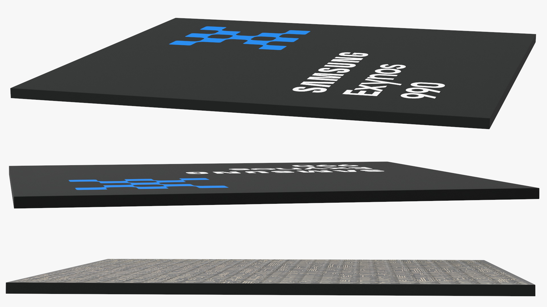 Samsung Exynos 2200 Processor 3D model