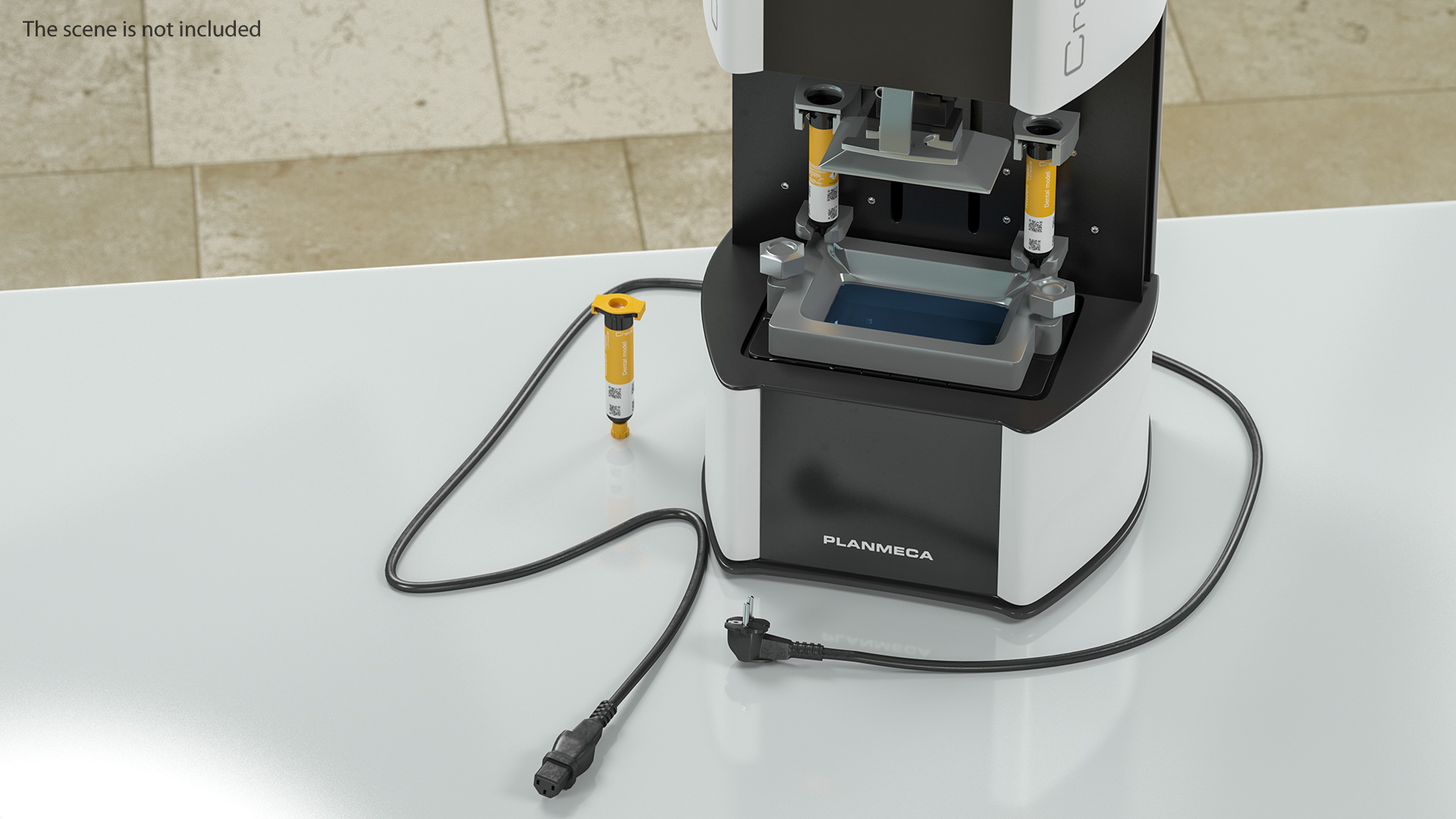 3D Planmeca Creo C5 Dental 3d Printer Rigged