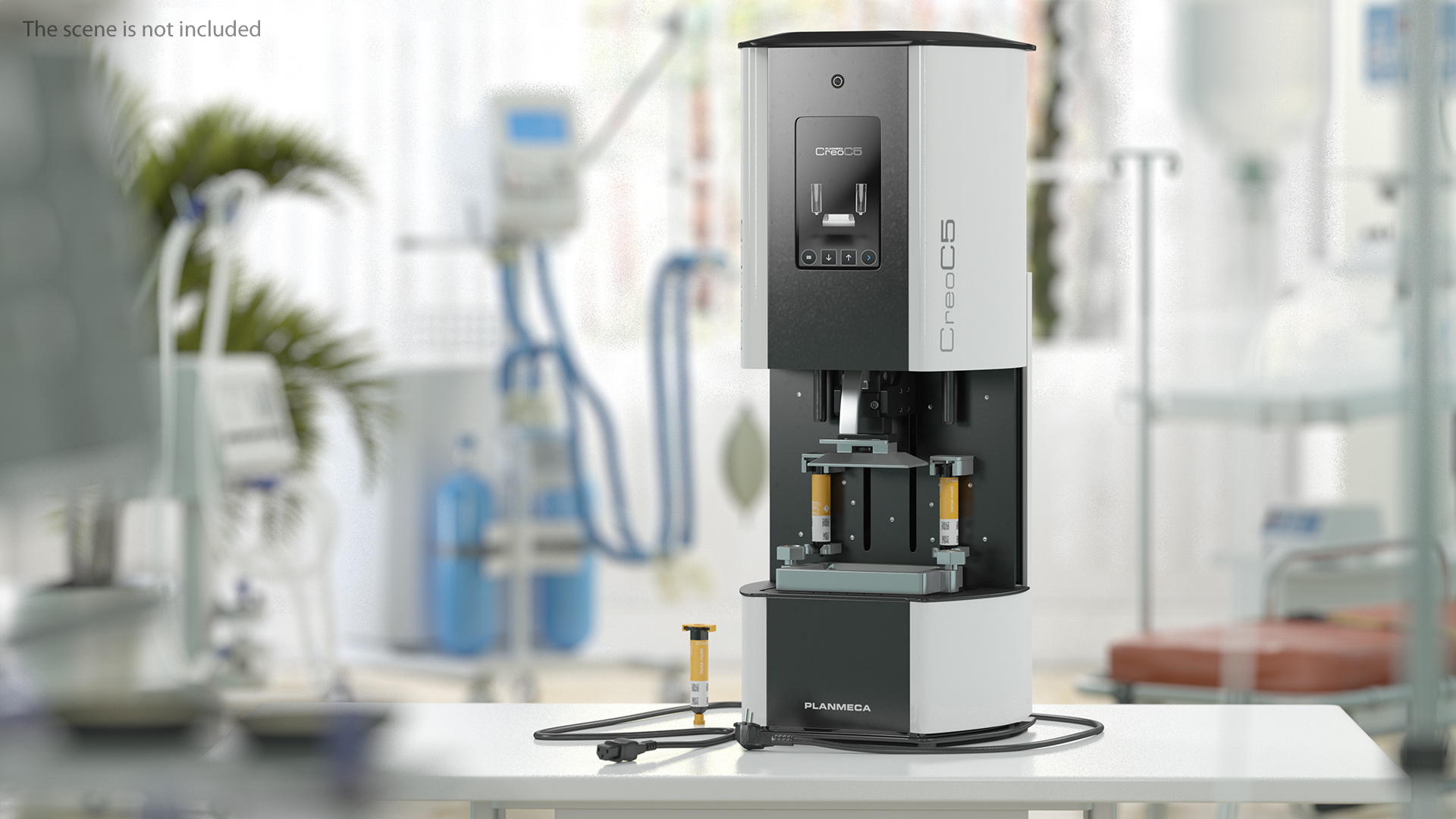 3D Planmeca Creo C5 Dental 3d Printer Rigged